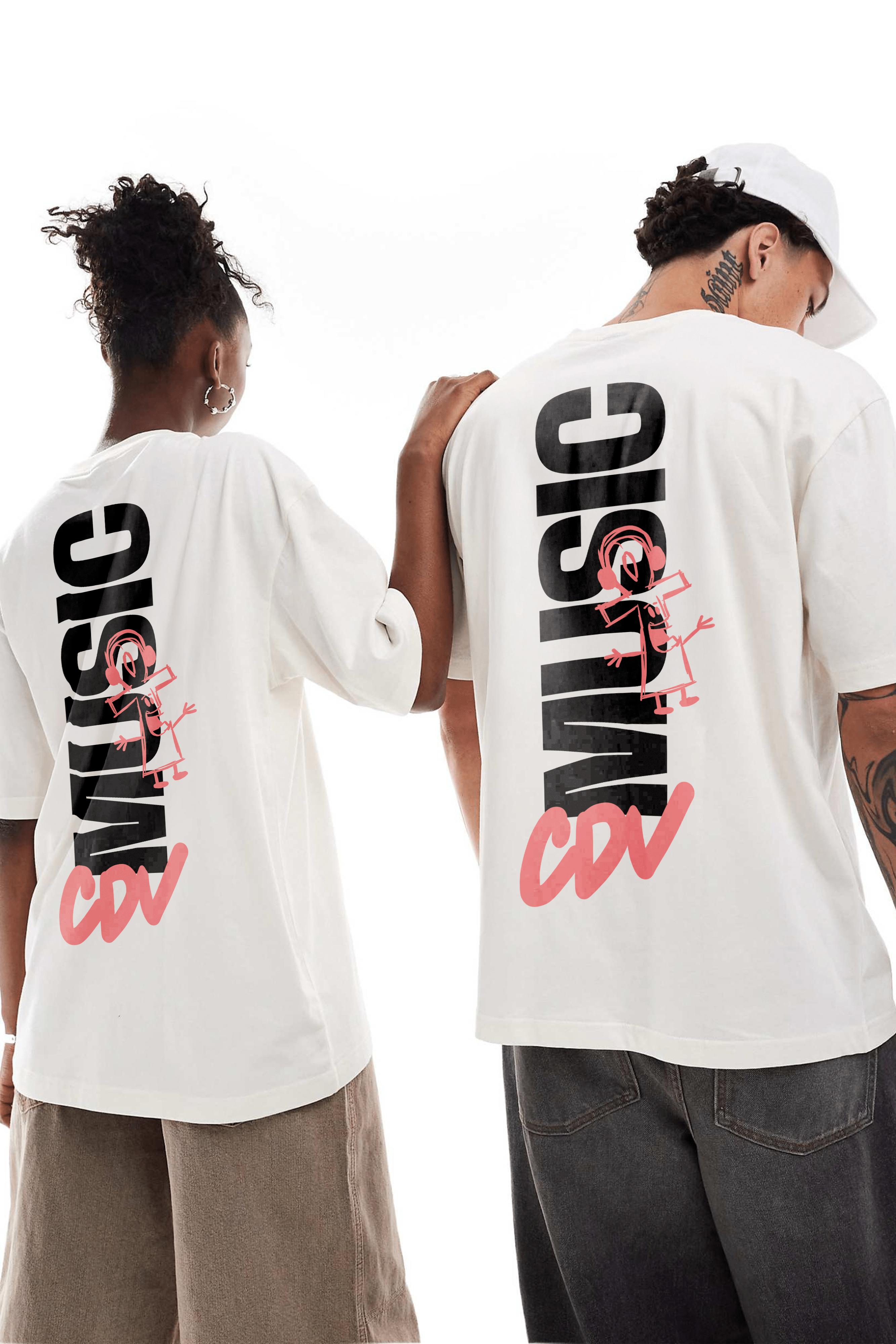 Camiseta Oversized - Travis Scott