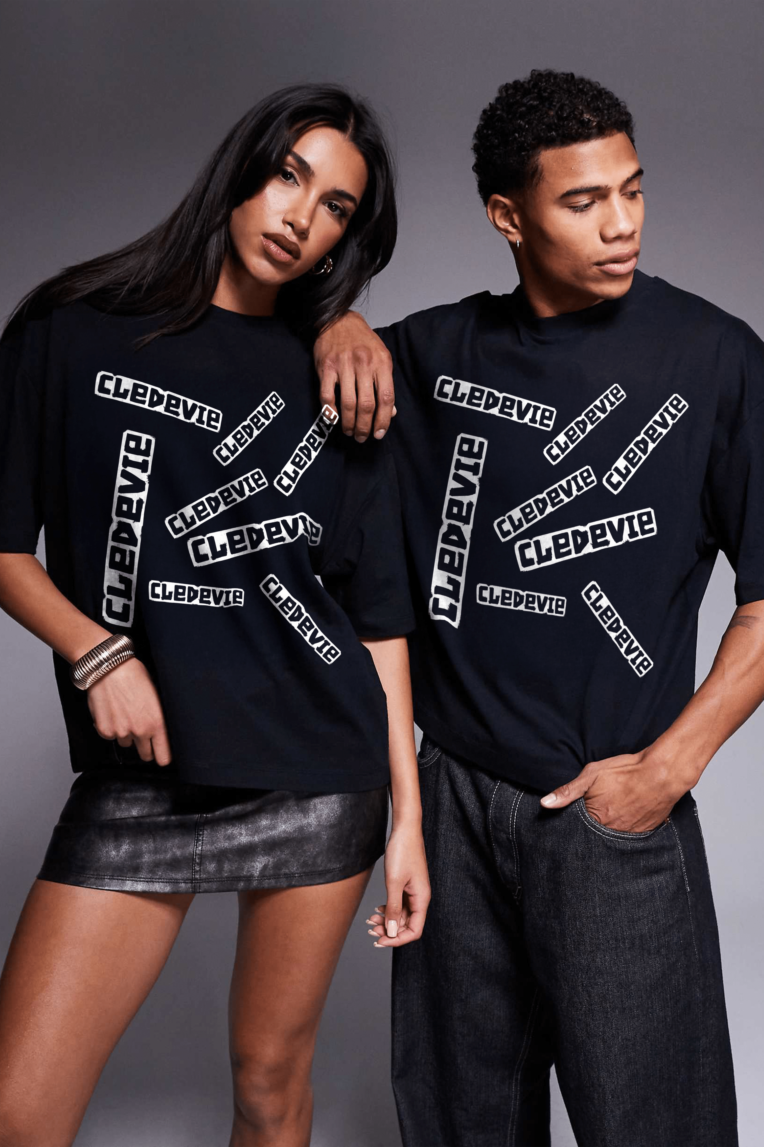 Camiseta Streetwear Cledevie - Frequency Ruptura