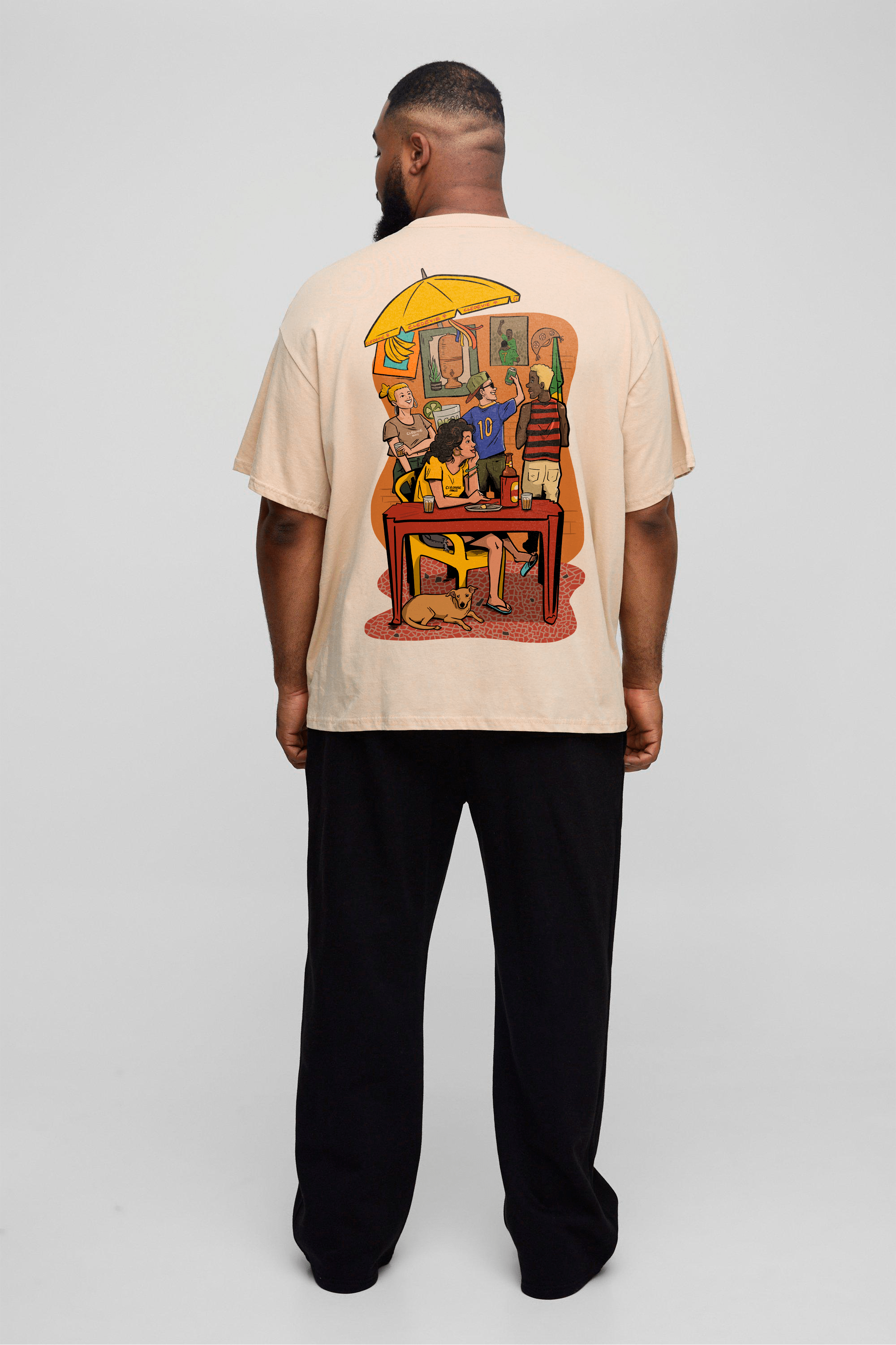 Camiseta Streetwear Cledevie - Eu Sou Brasileiro