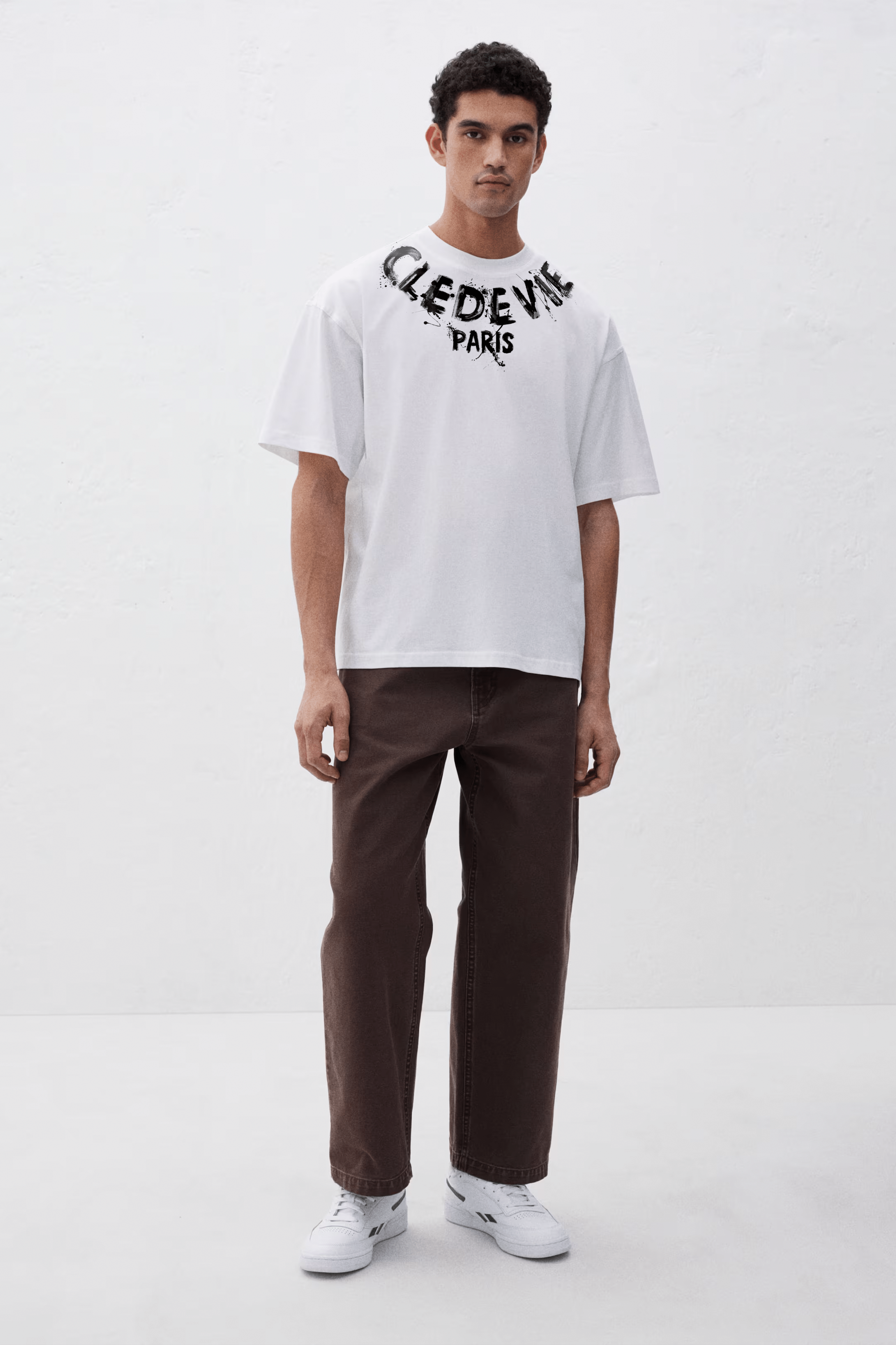 Camiseta Oversized Cledevie - Distort Ruptura