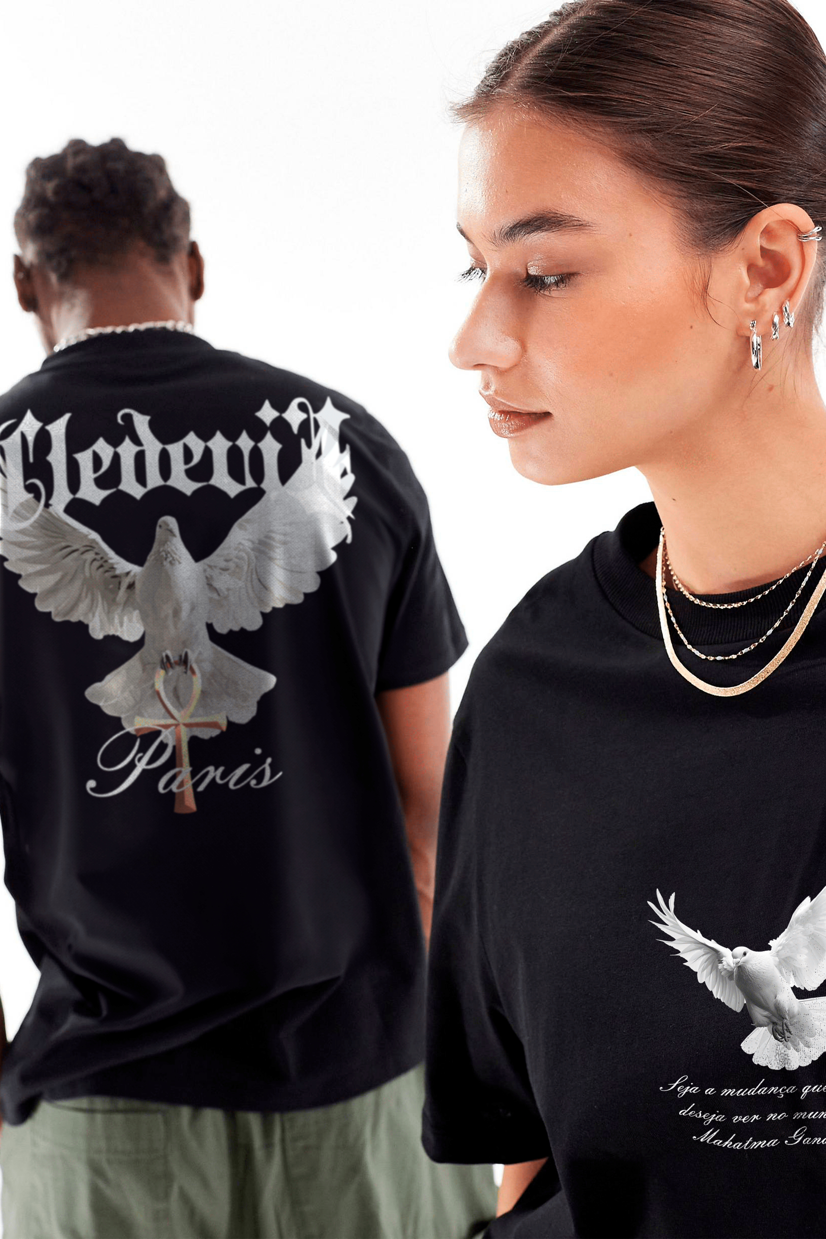 Camiseta Streetwear - Luz Da Paz