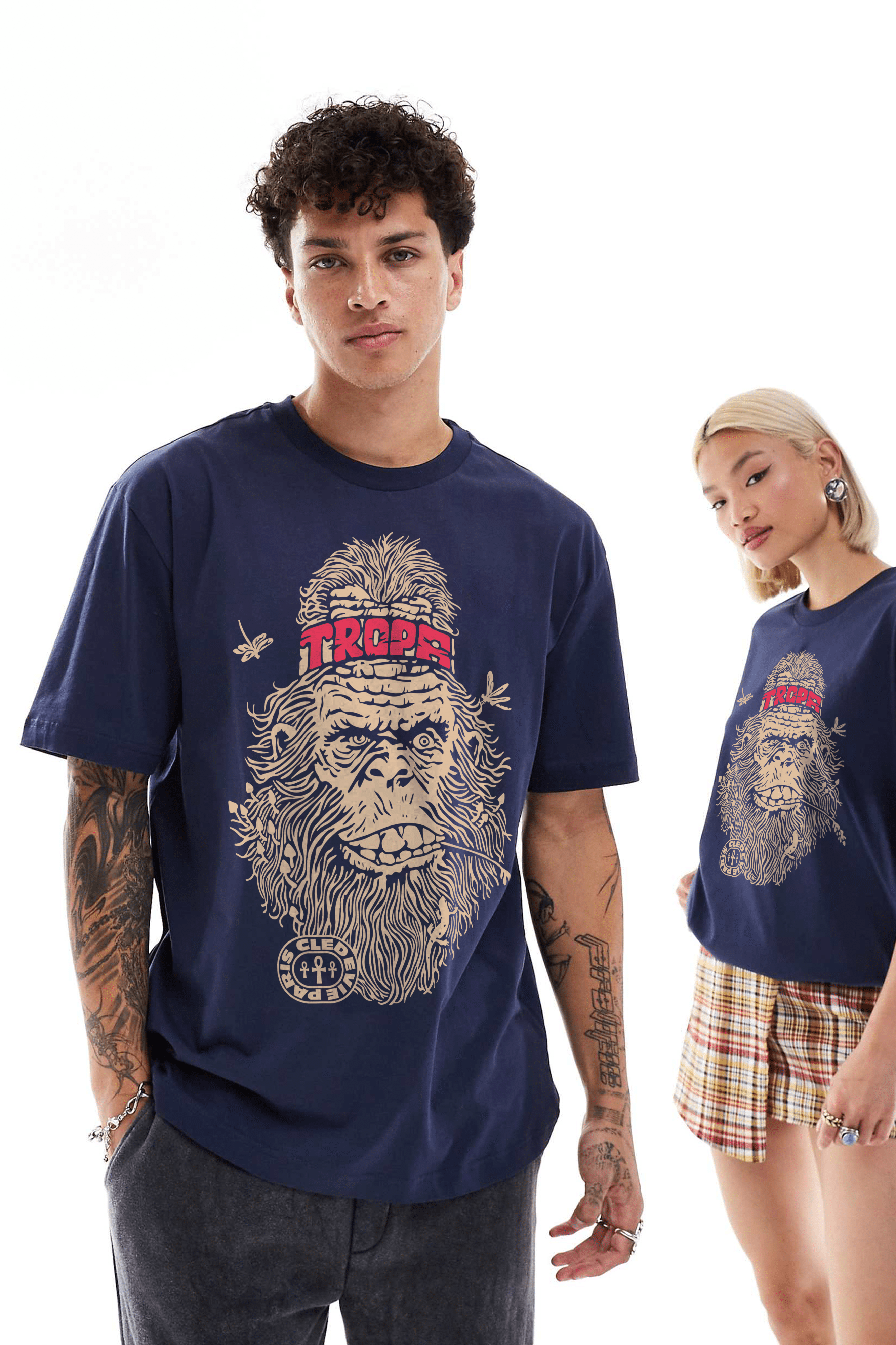 Camiseta Streetwear - Tropa Do Gorila 2