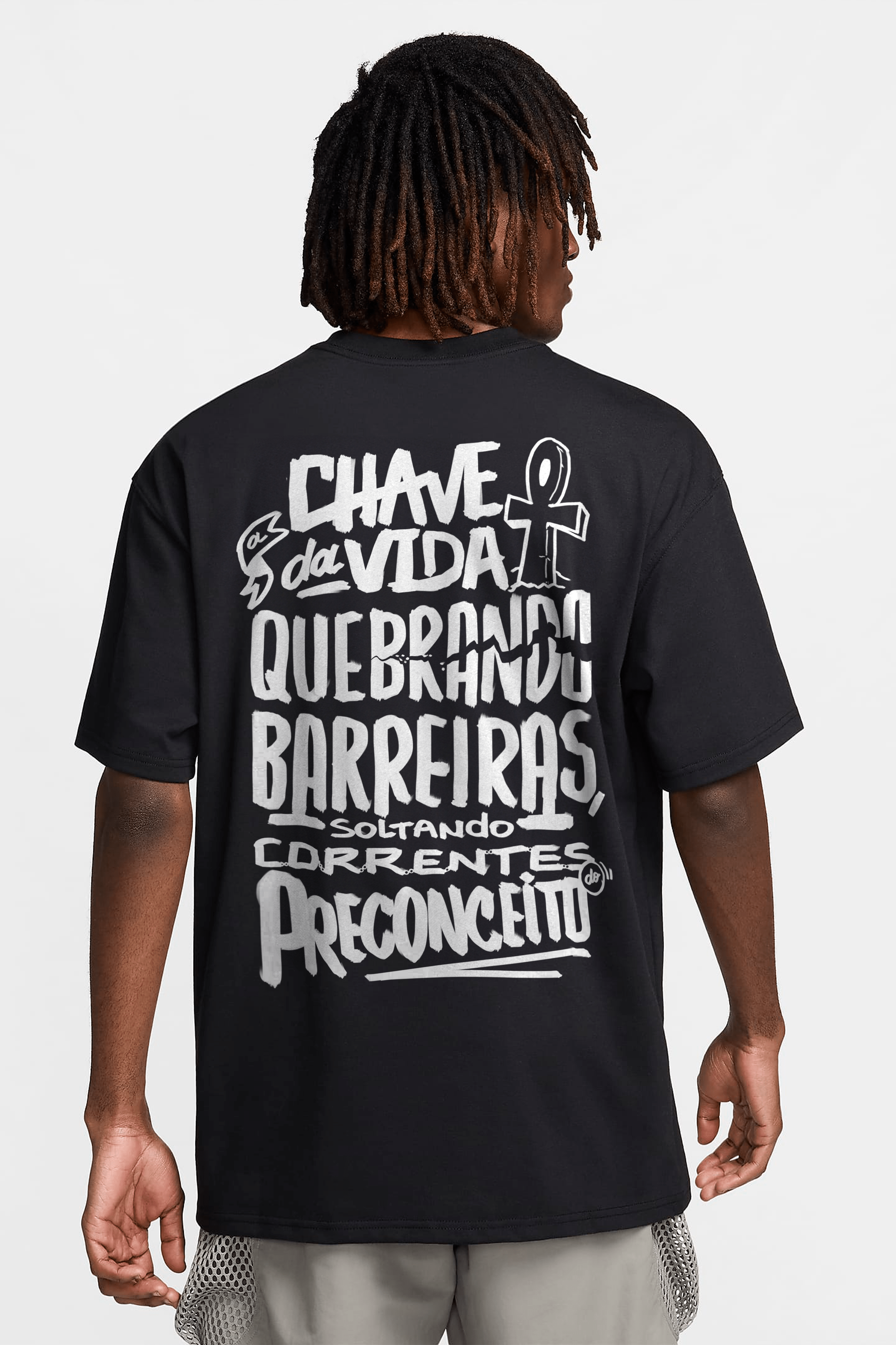 Camiseta Oversized - Barreiras Autismo