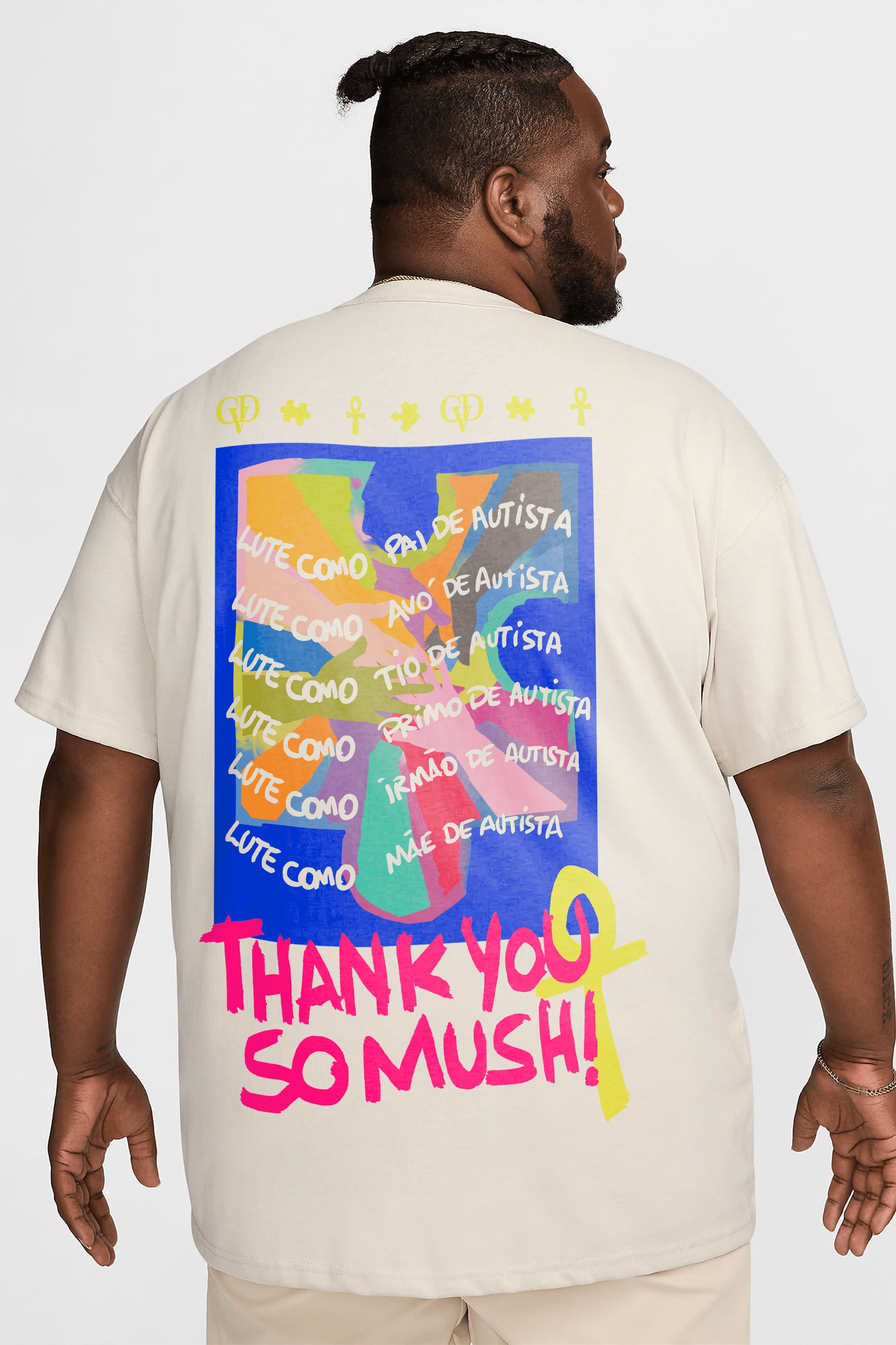 Camiseta Streetwear - Unidos Autismo