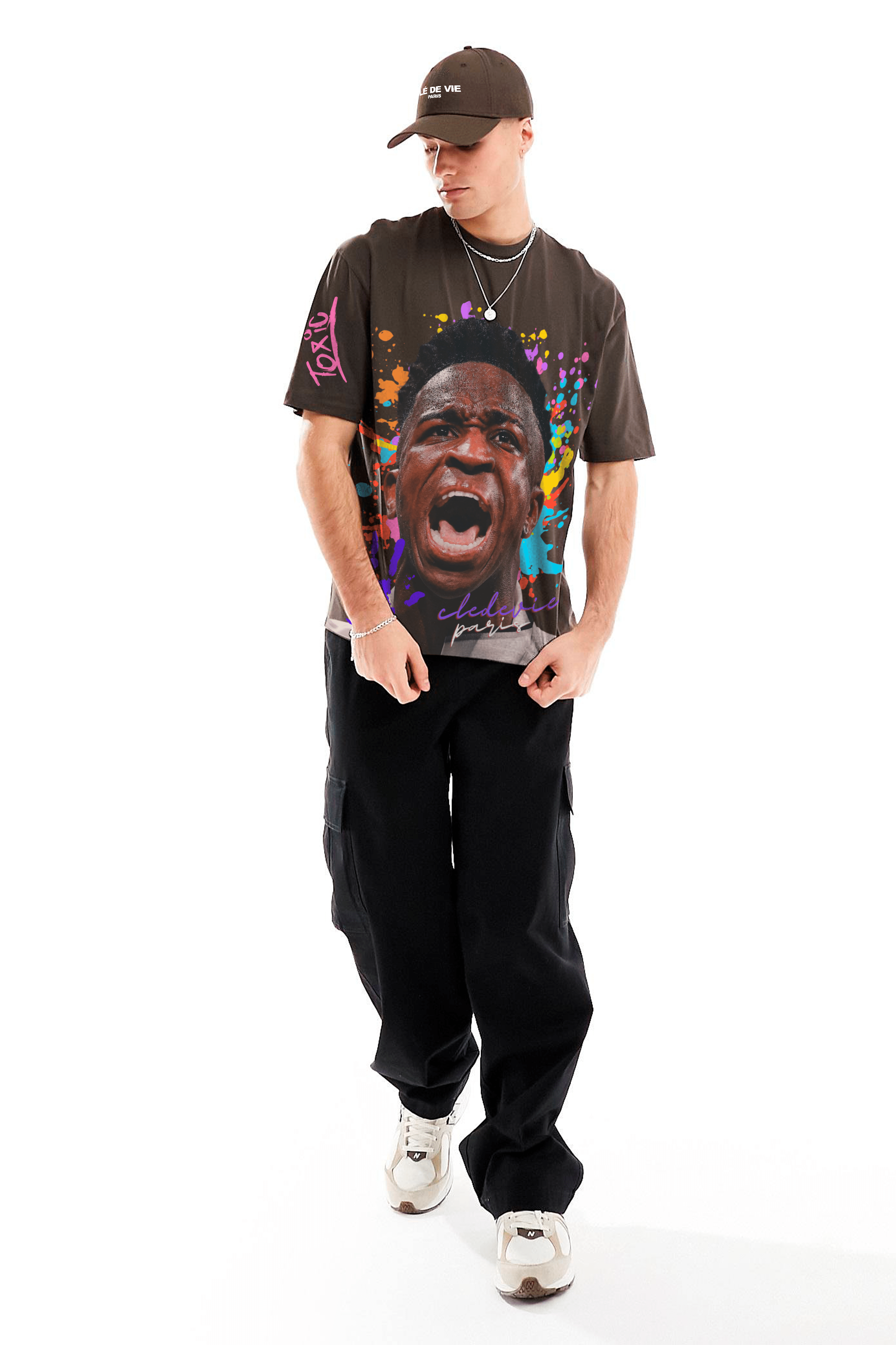 Camiseta Oversized - Vini Jr. Liberdade