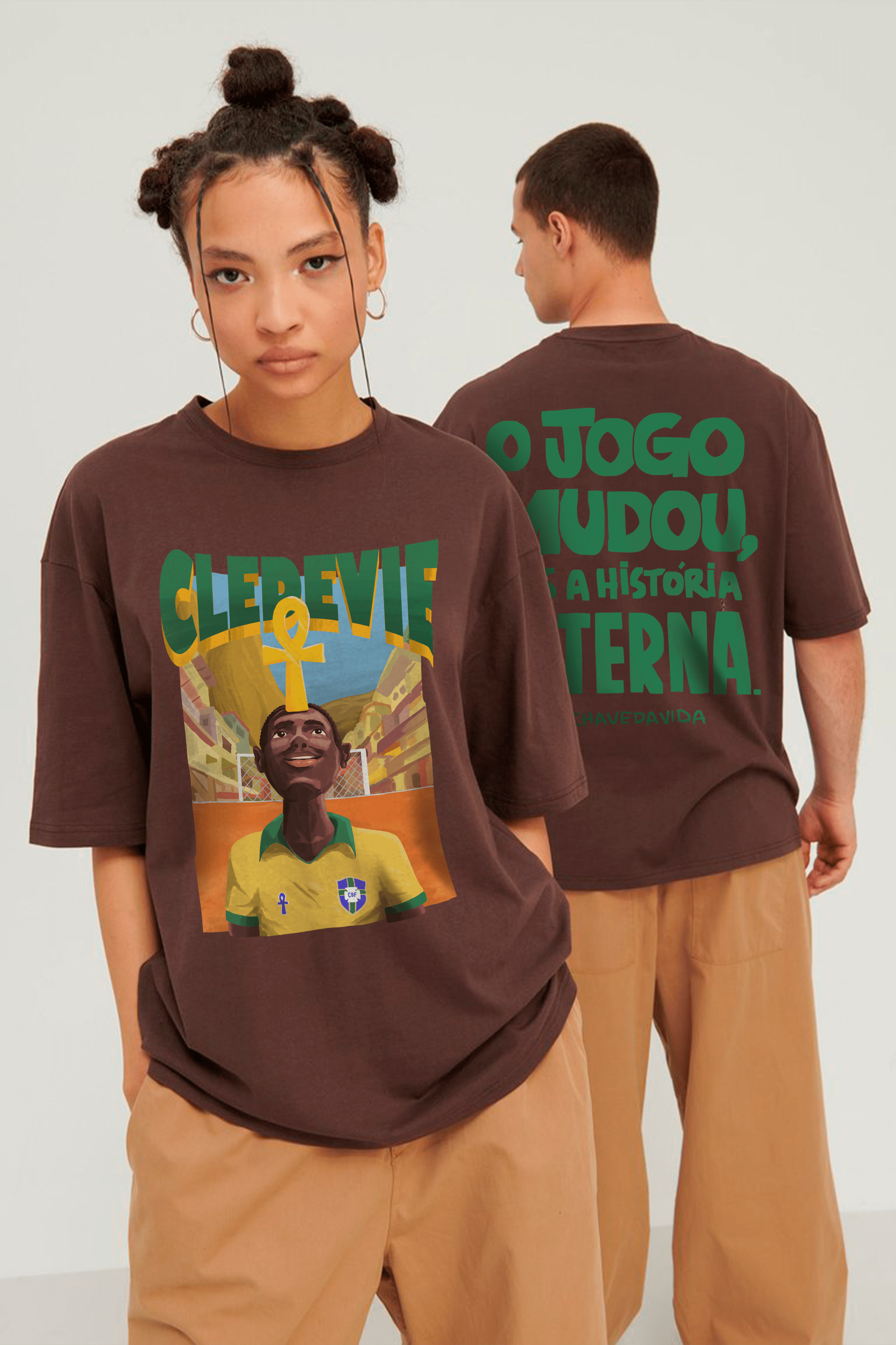 Camiseta Streetwear - País Do Futebol