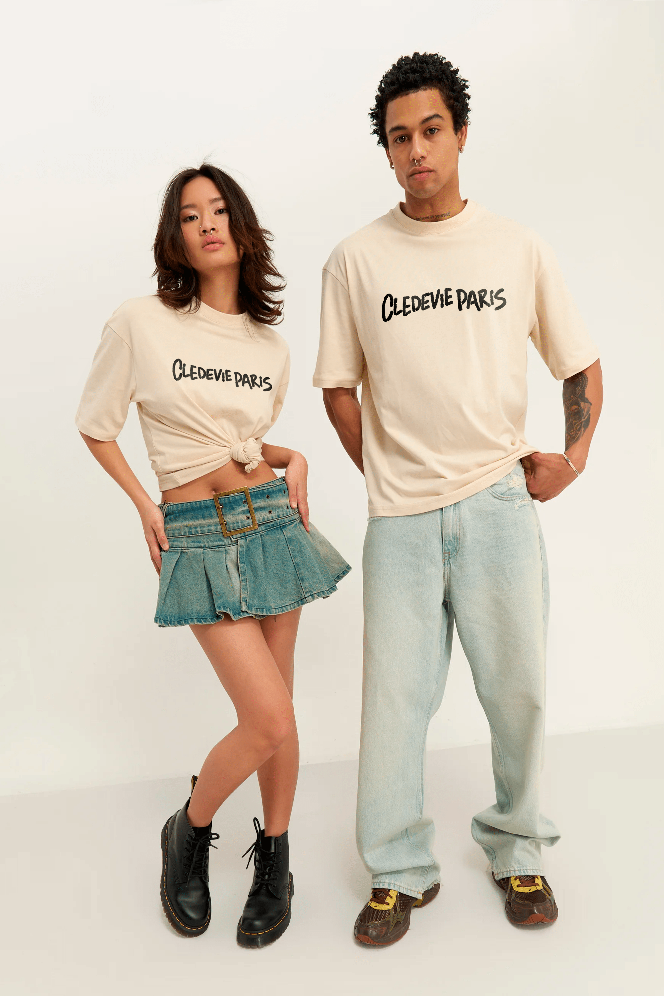 Camiseta Oversized Cledevie - Nomad Ruptura
