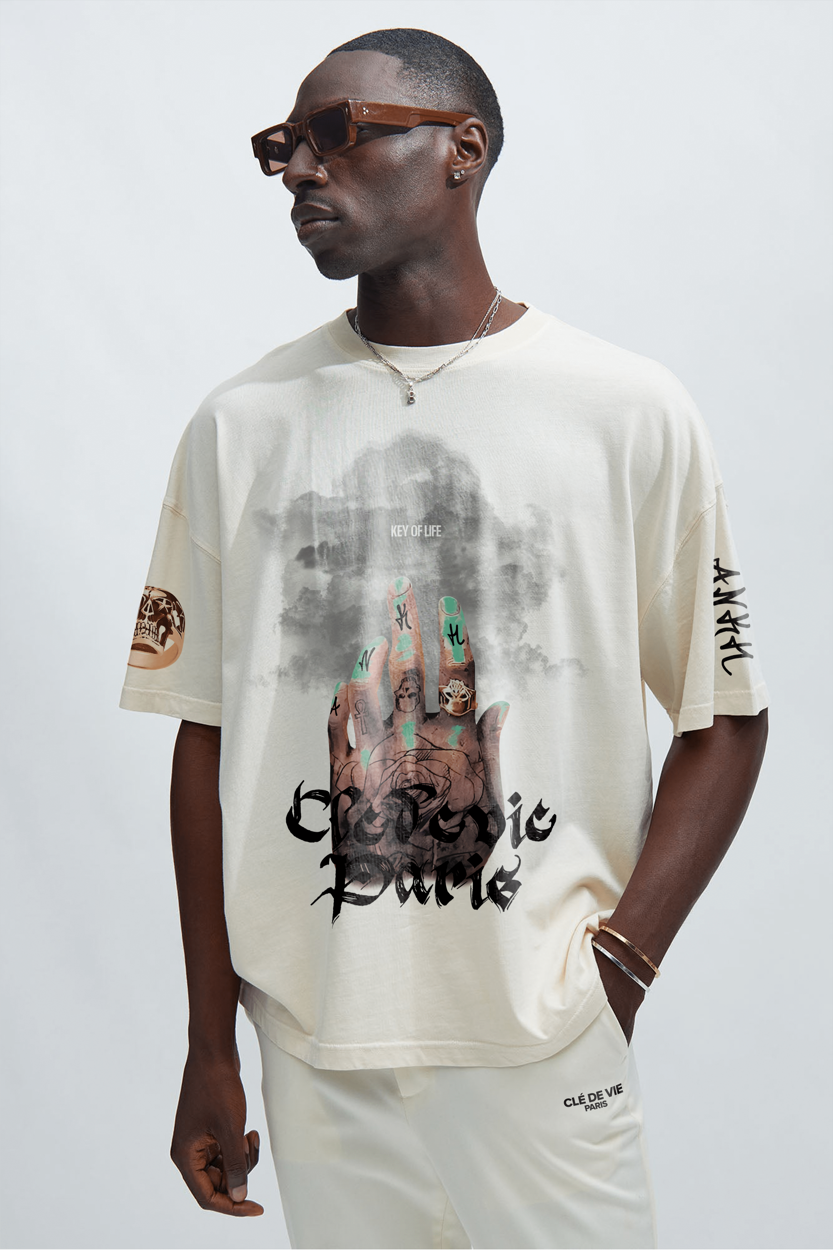 Camiseta Oversized Cledevie - Prophecy Sinapes