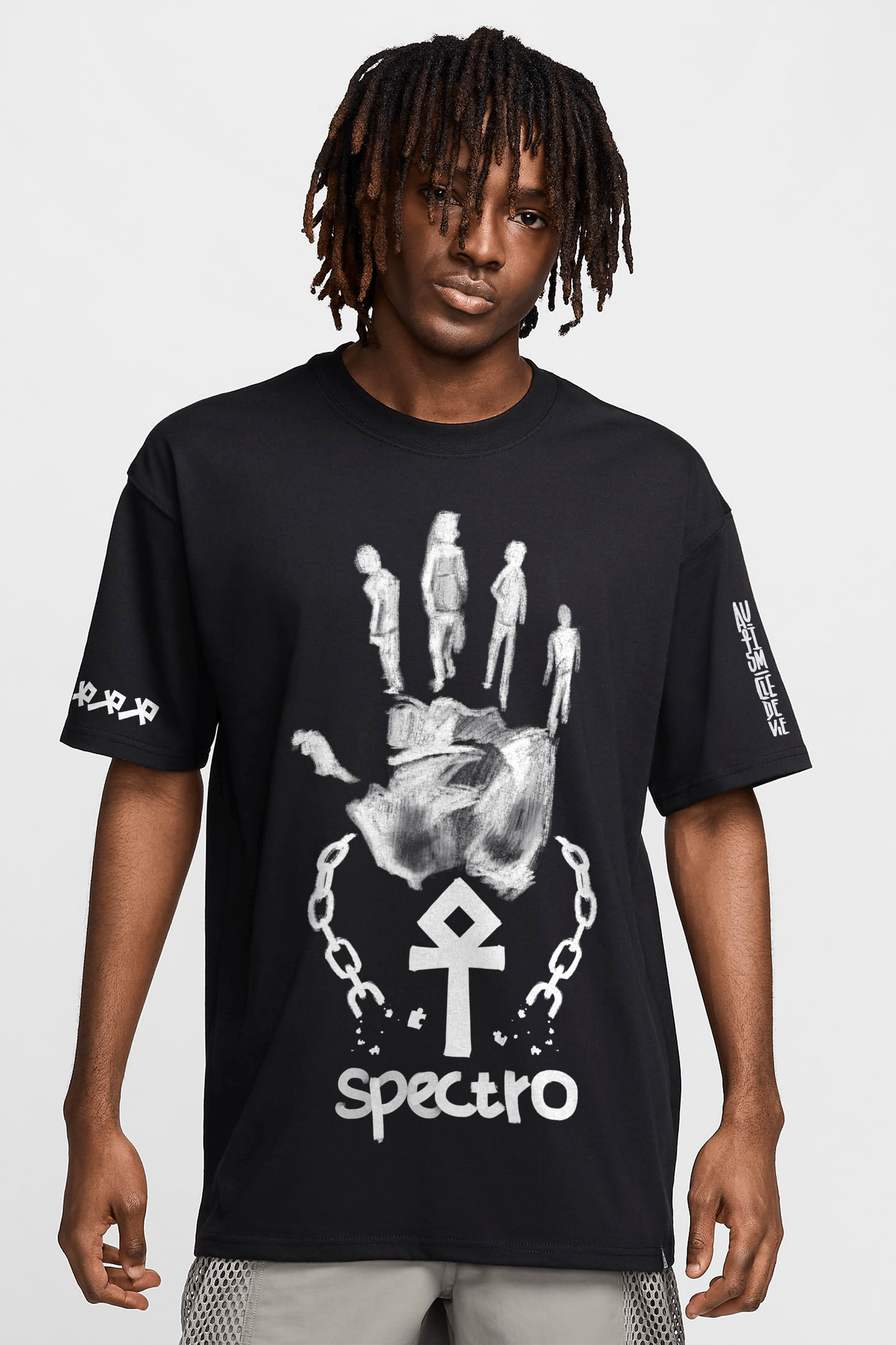 Camiseta Oversized - Barreiras Autismo