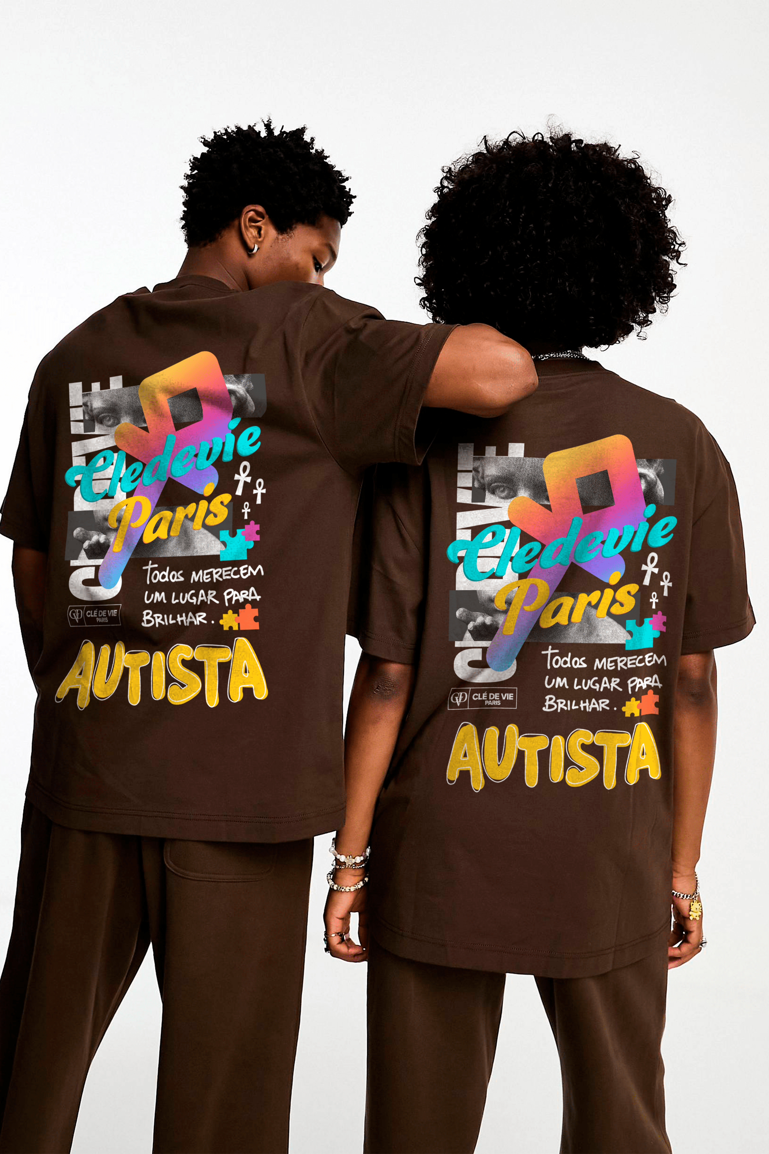 Camiseta Streetwear - Brilhar Autismo