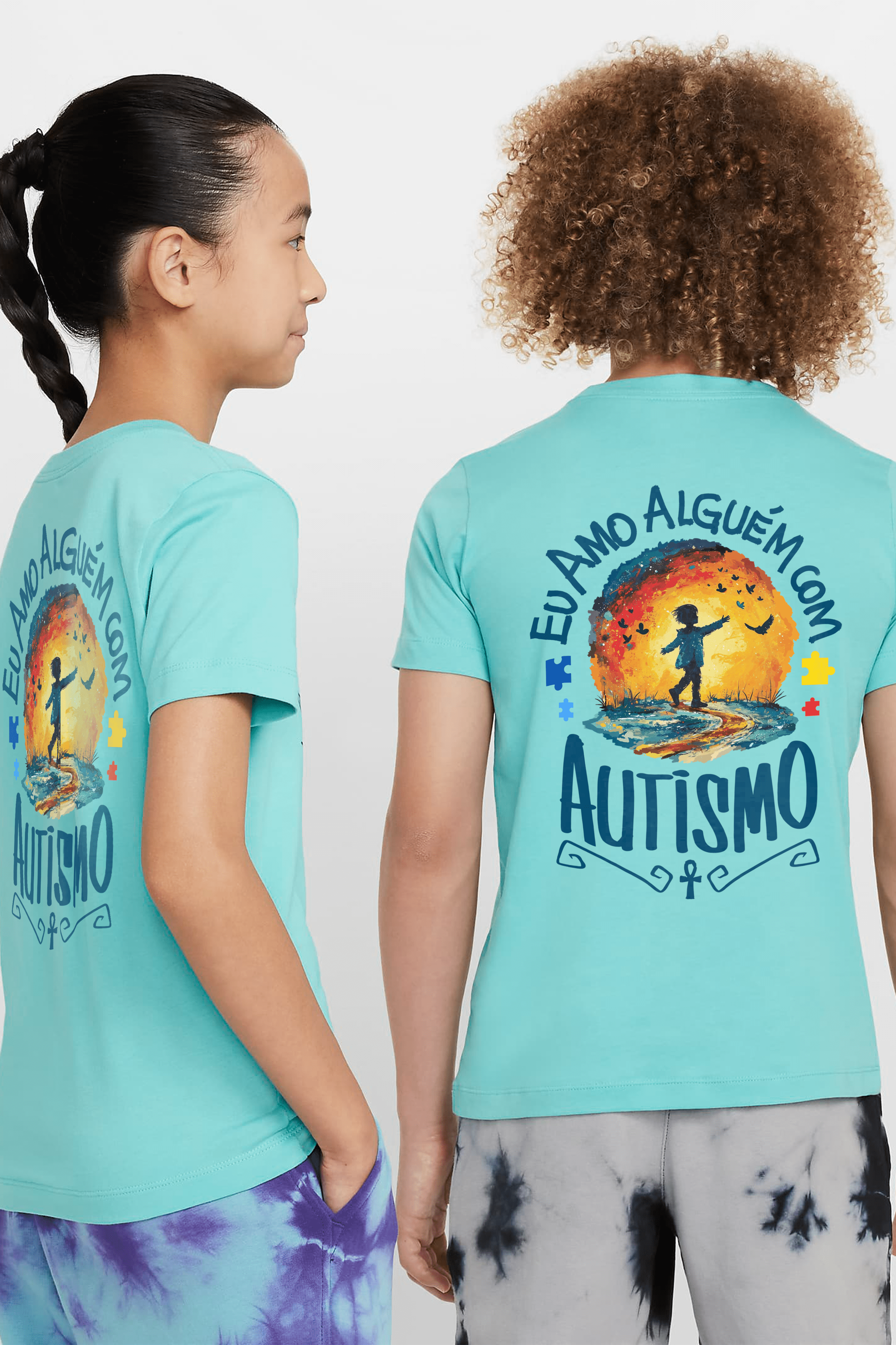 Camiseta Kids - Amor Autismo