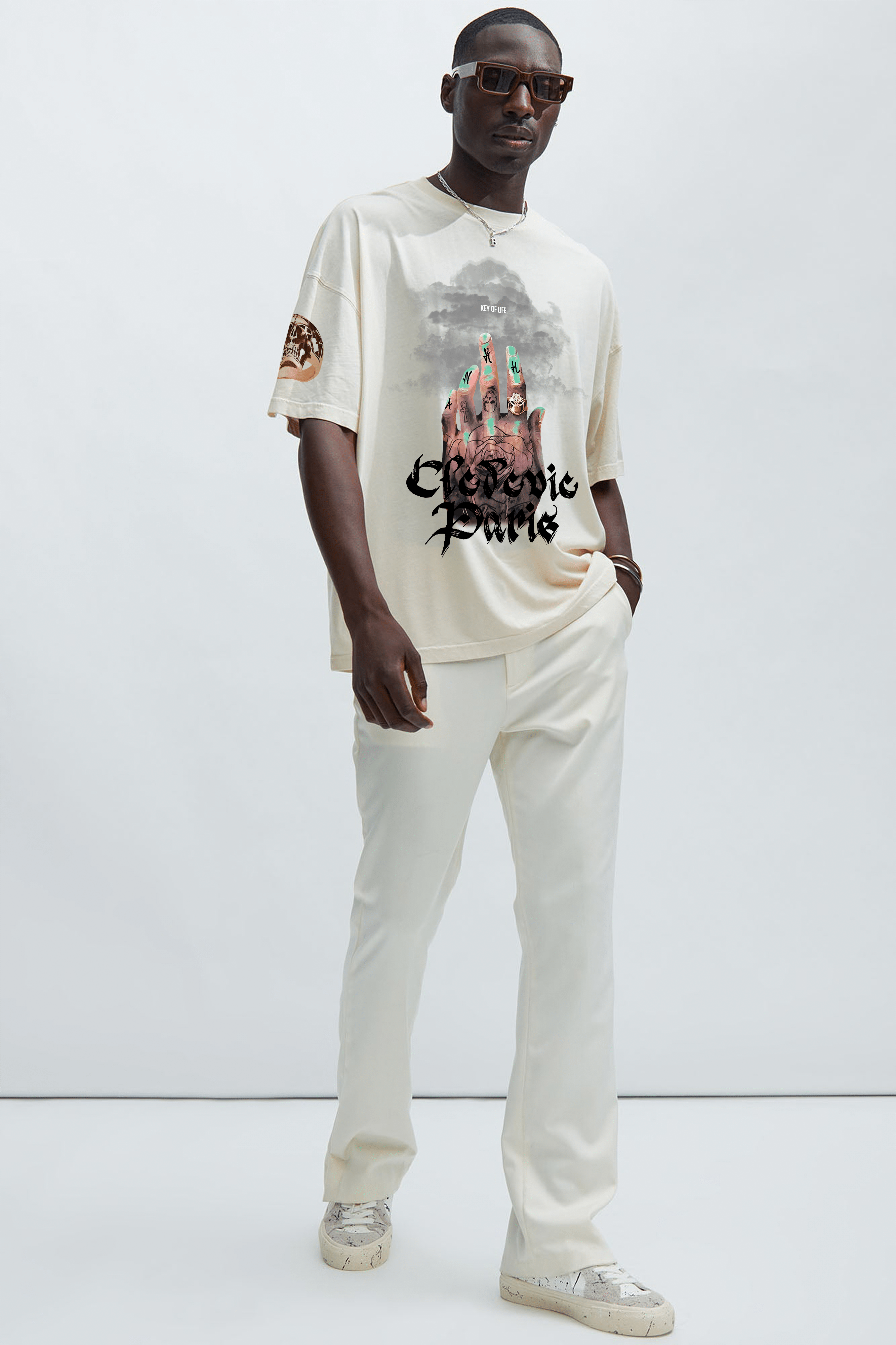 Camiseta Oversized Cledevie - Prophecy Sinapes