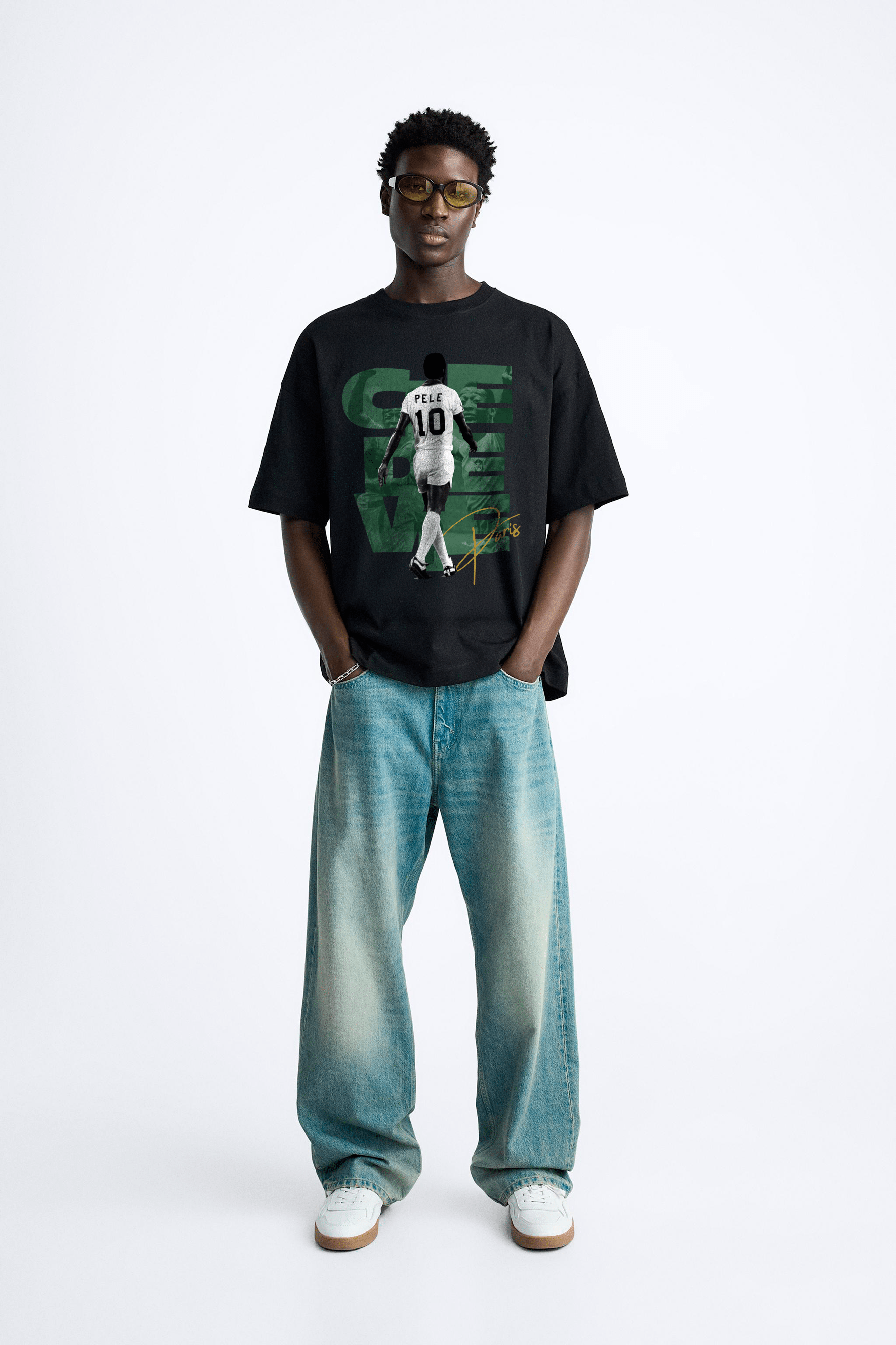 Camiseta Oversized - Pelé