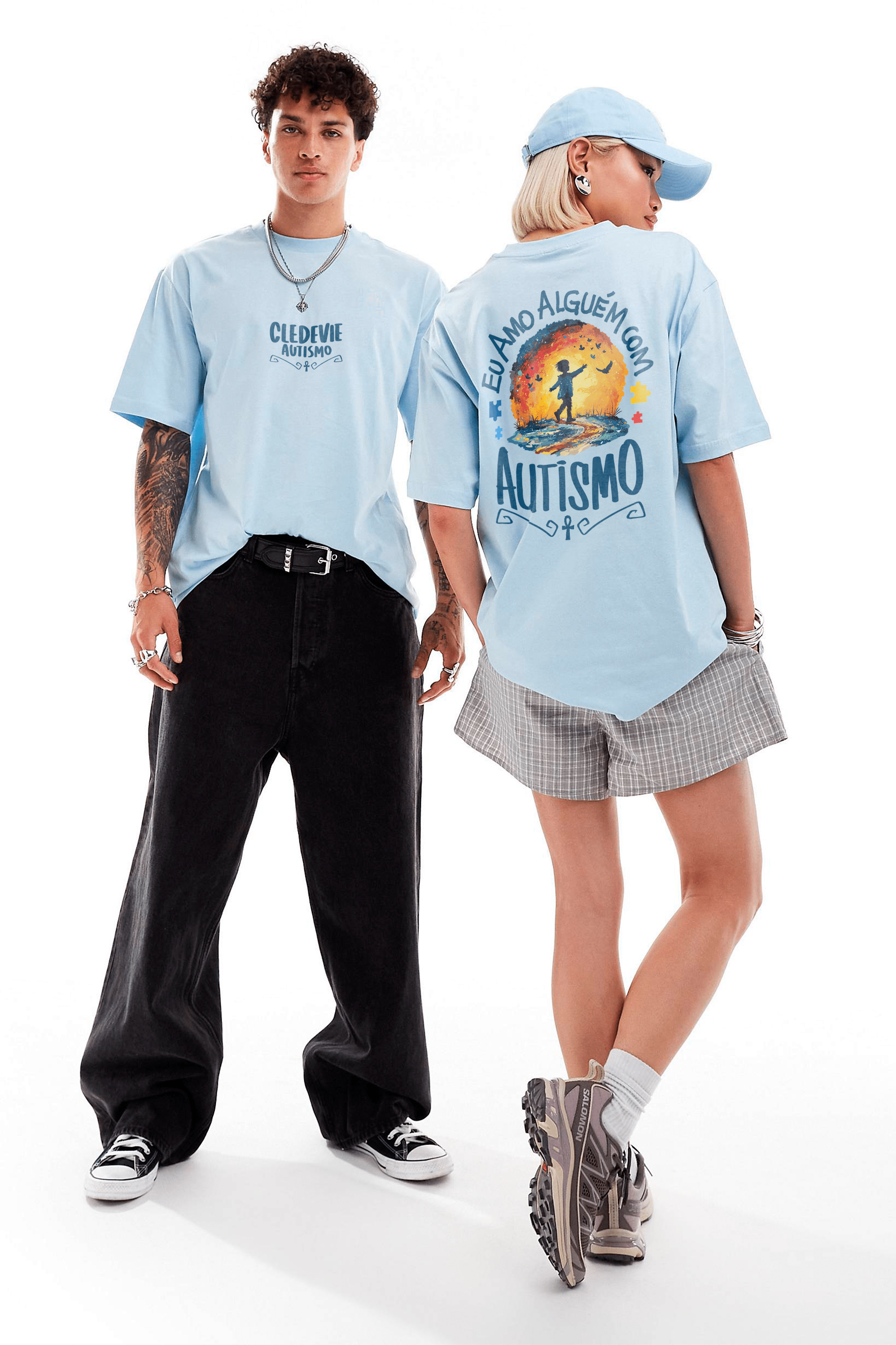 Camiseta Streetwear - Amor Autismo