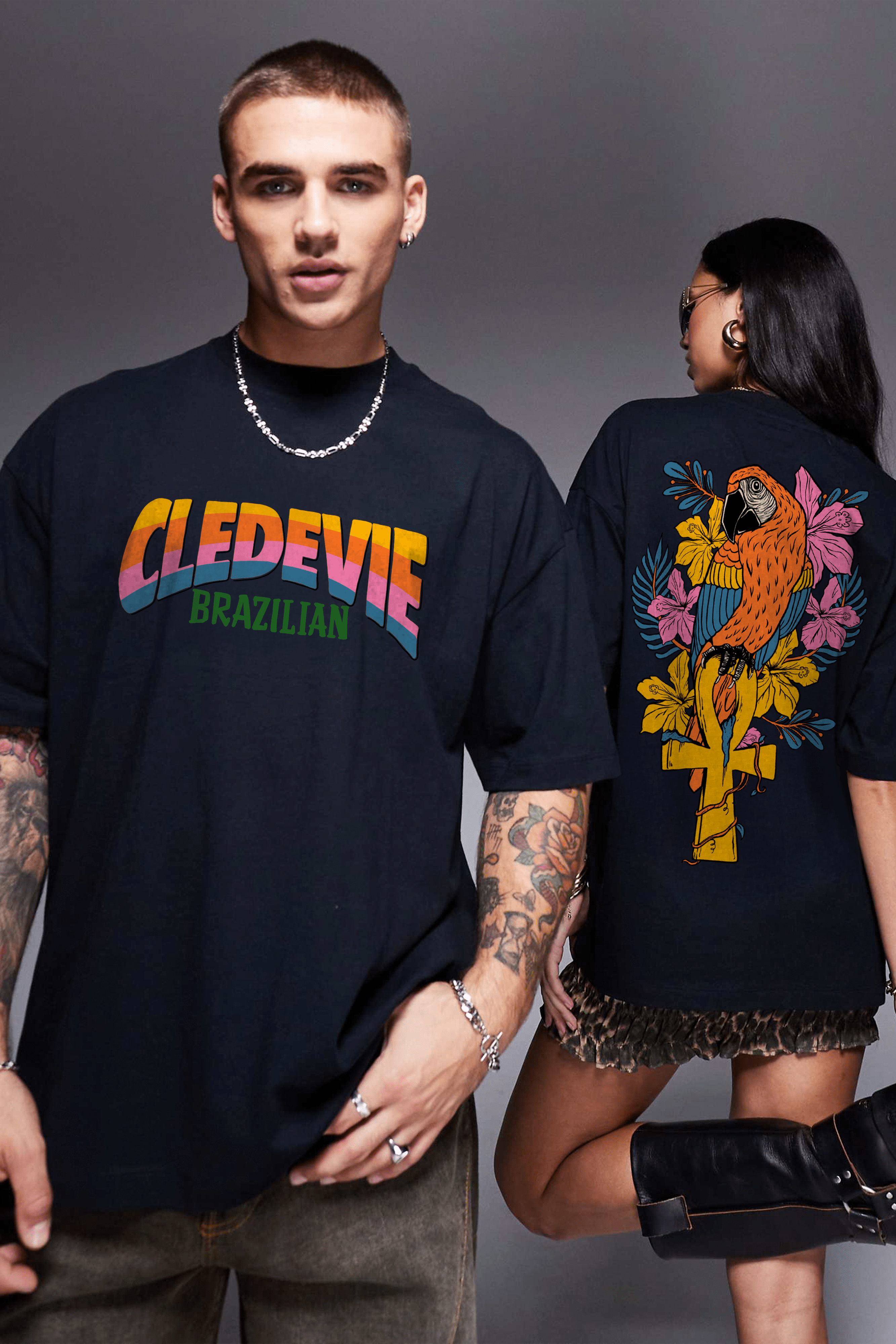 Camiseta Streetwear - Brasileirinha