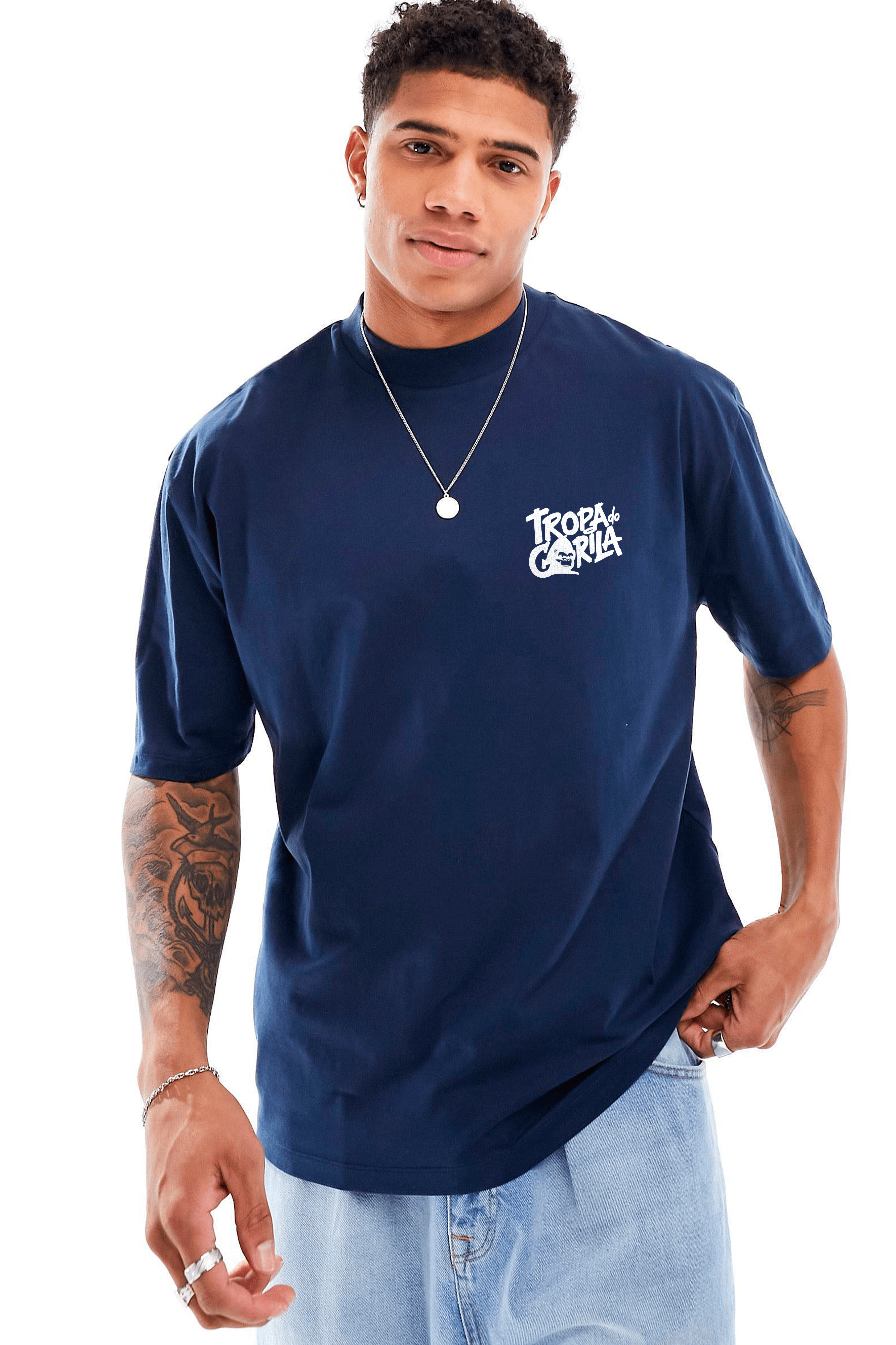 Camiseta Streetwear - Tropa Do Gorila
