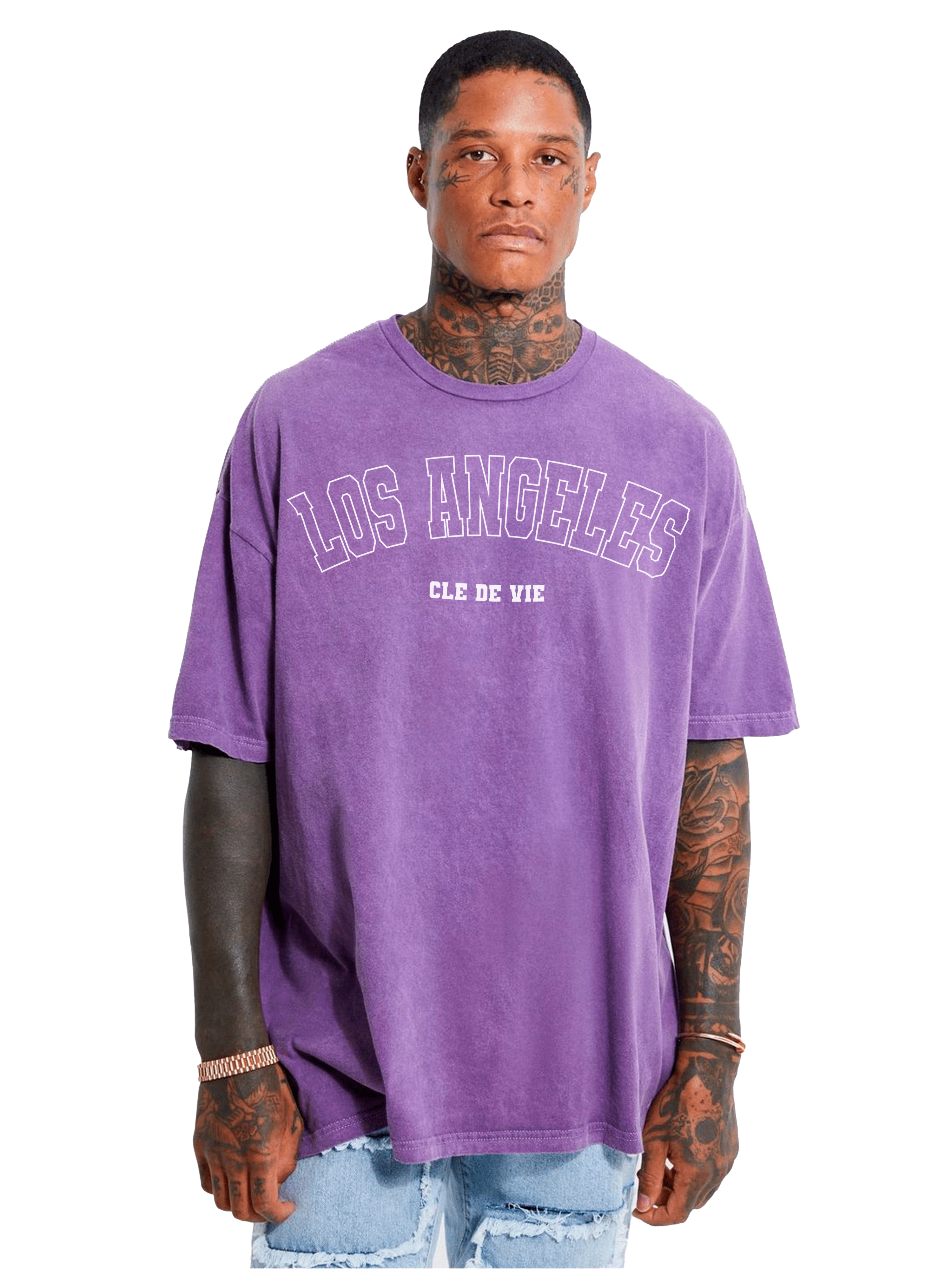 Camiseta Oversized - Los Angeles