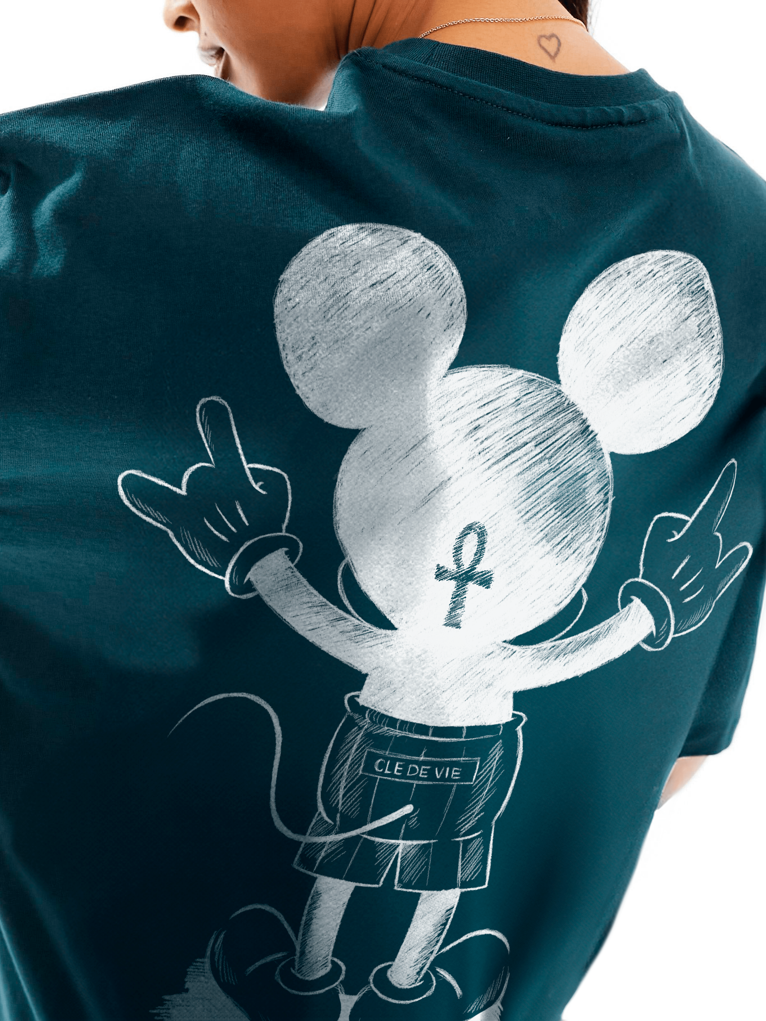 Camiseta Oversized - Mickey Art