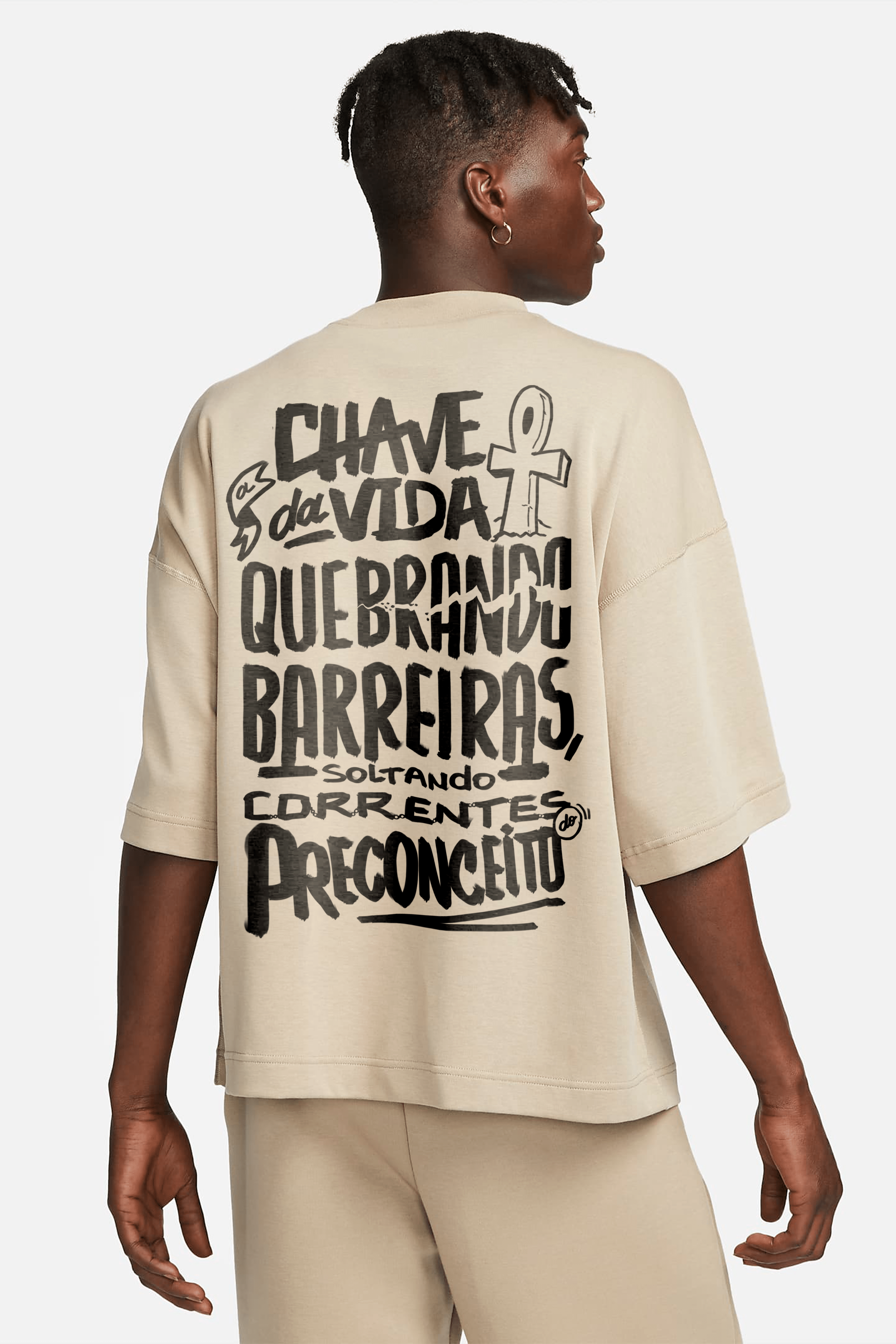 Camiseta Oversized - Barreiras Autismo
