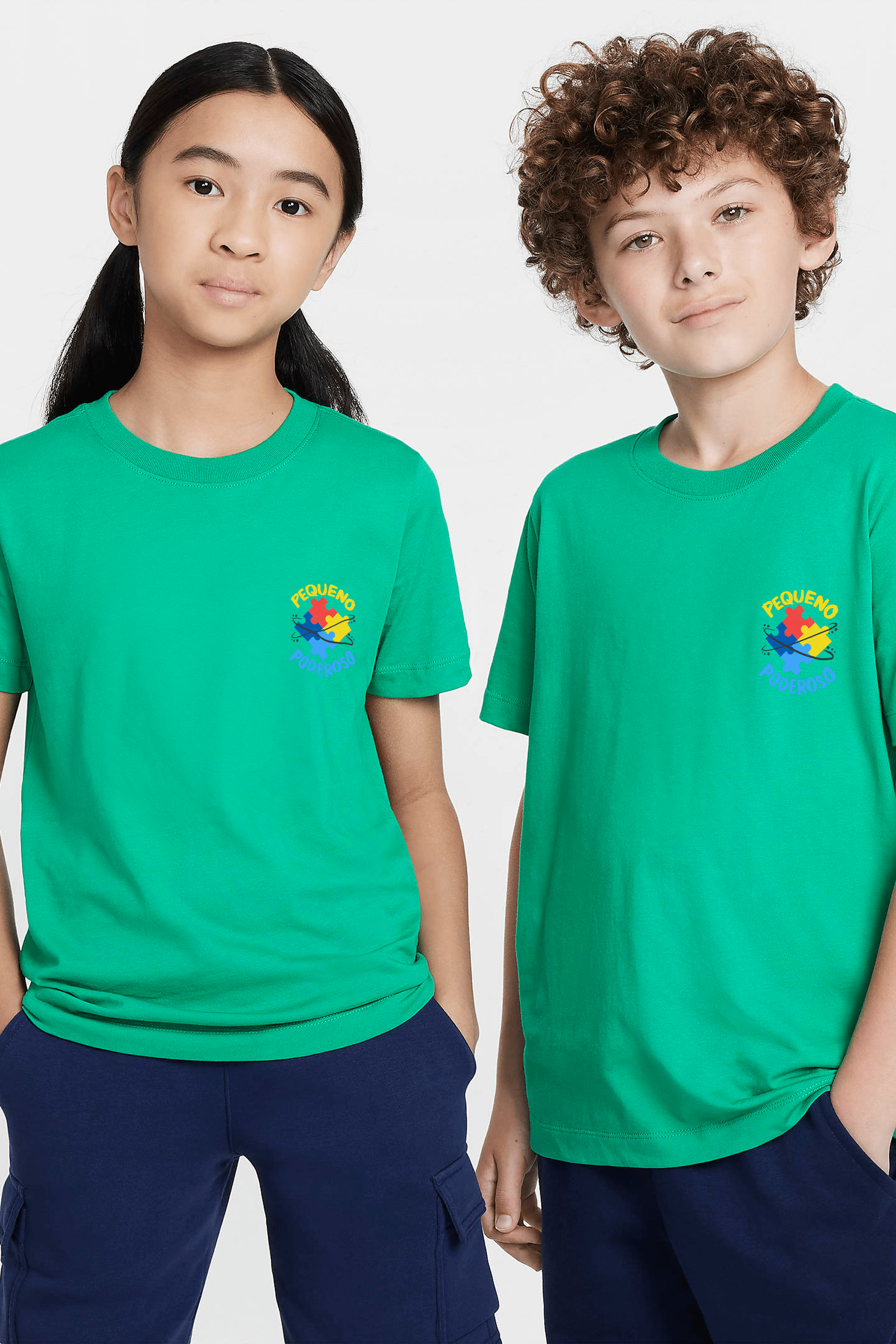 Camiseta Kids - Pequeno Poderoso Autismo