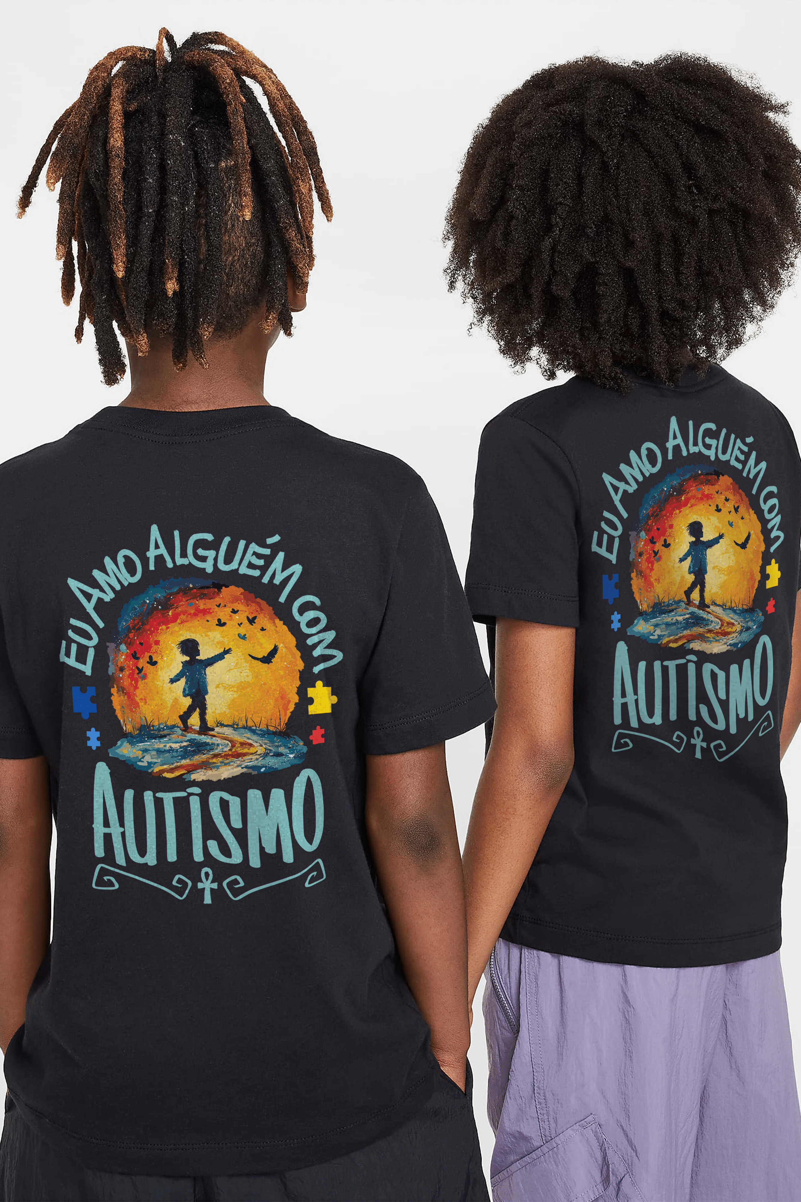 Camiseta Kids - Amor Autismo