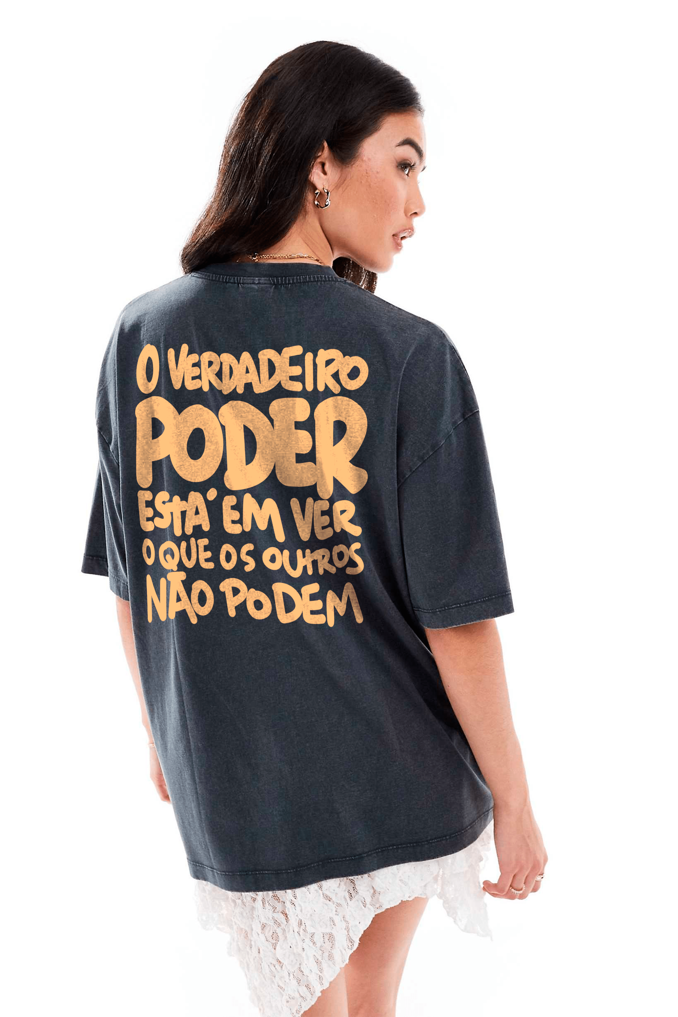 Camiseta Oversized - Poder Oculto
