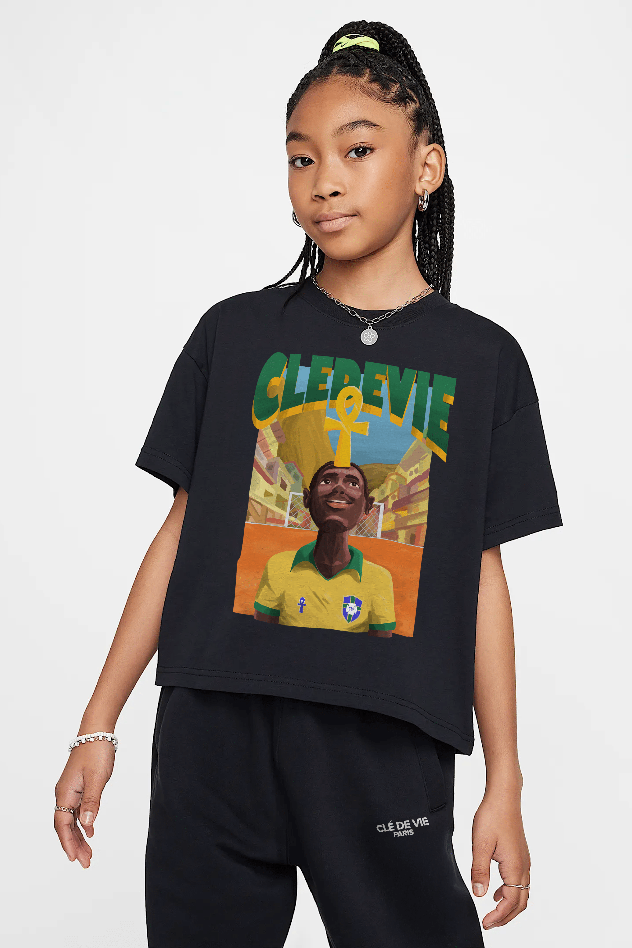Camiseta Kids - País Do Futebol