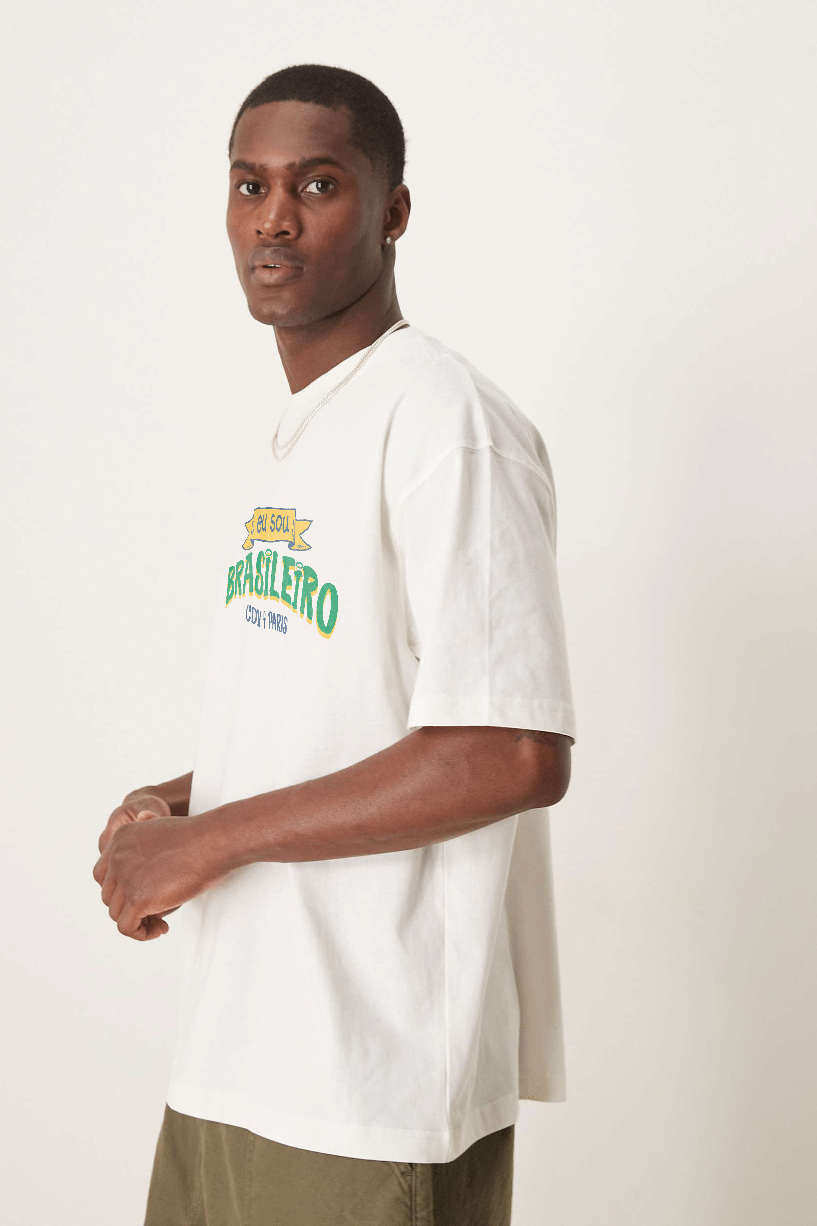 Camiseta Streetwear Cledevie - Eu Sou Brasileiro
