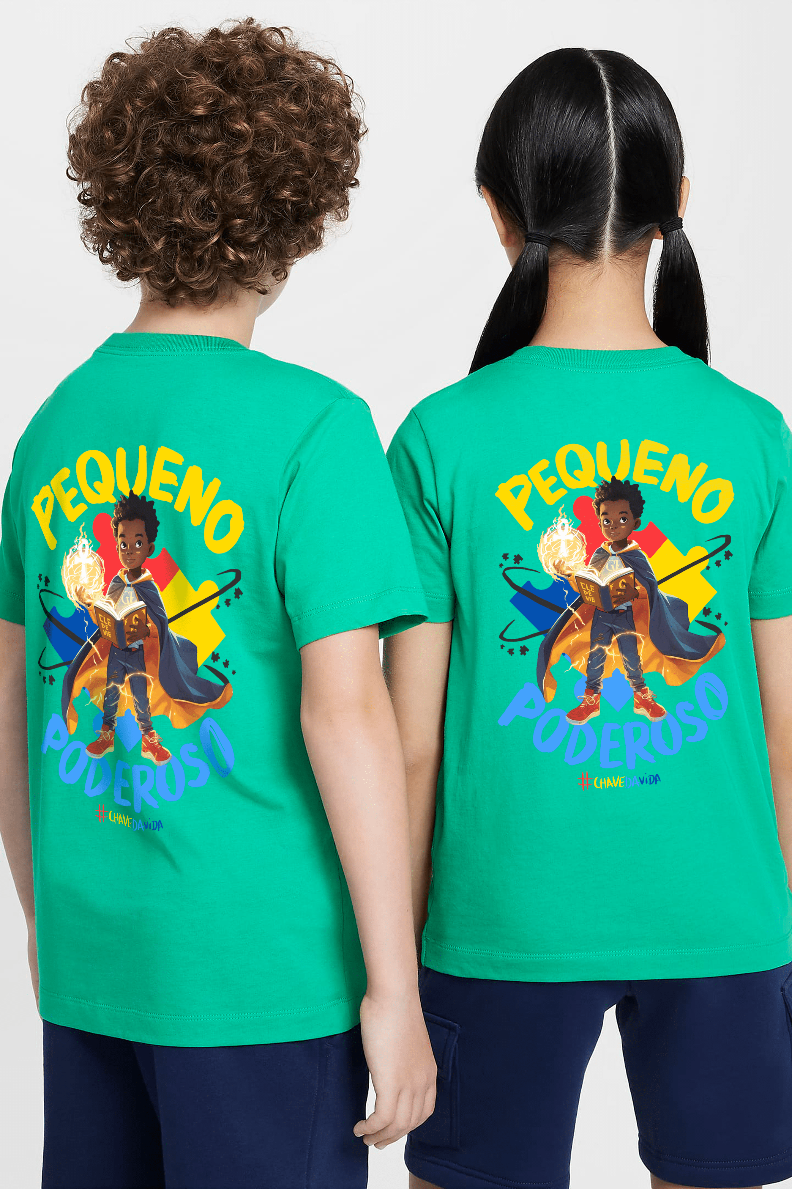 Camiseta Kids - Pequeno Poderoso Autismo