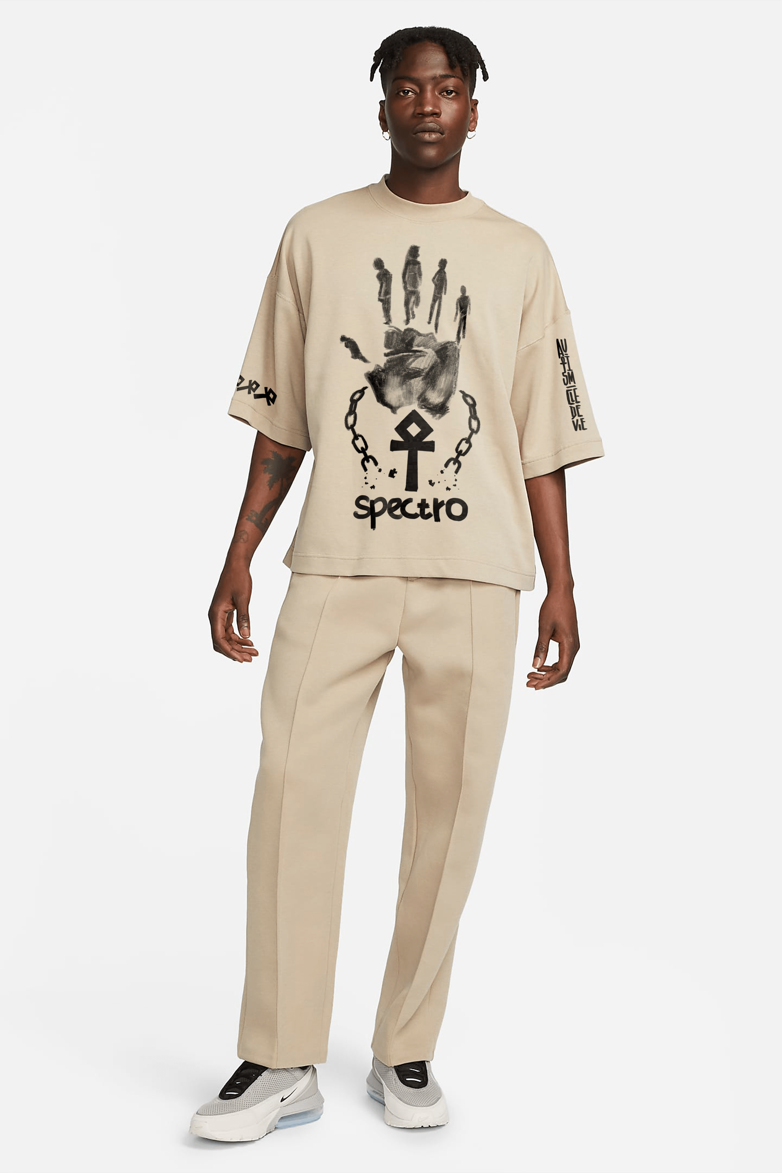 Camiseta Oversized - Barreiras Autismo