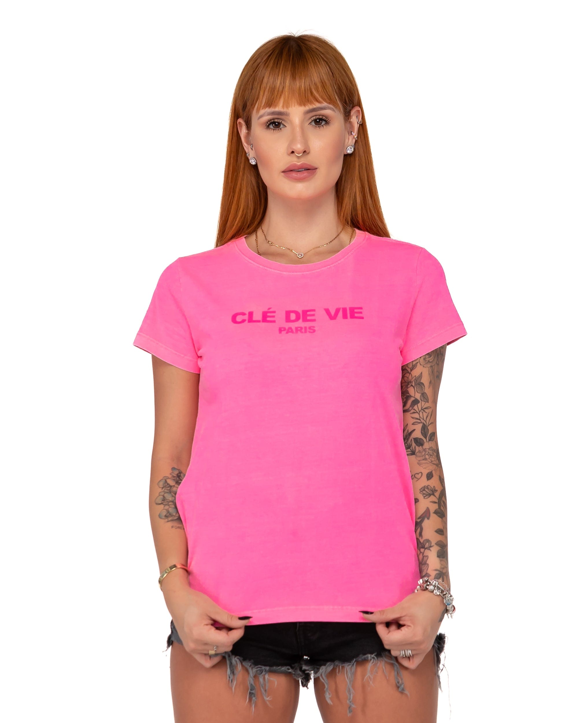Camiseta Feminina - Bicolor