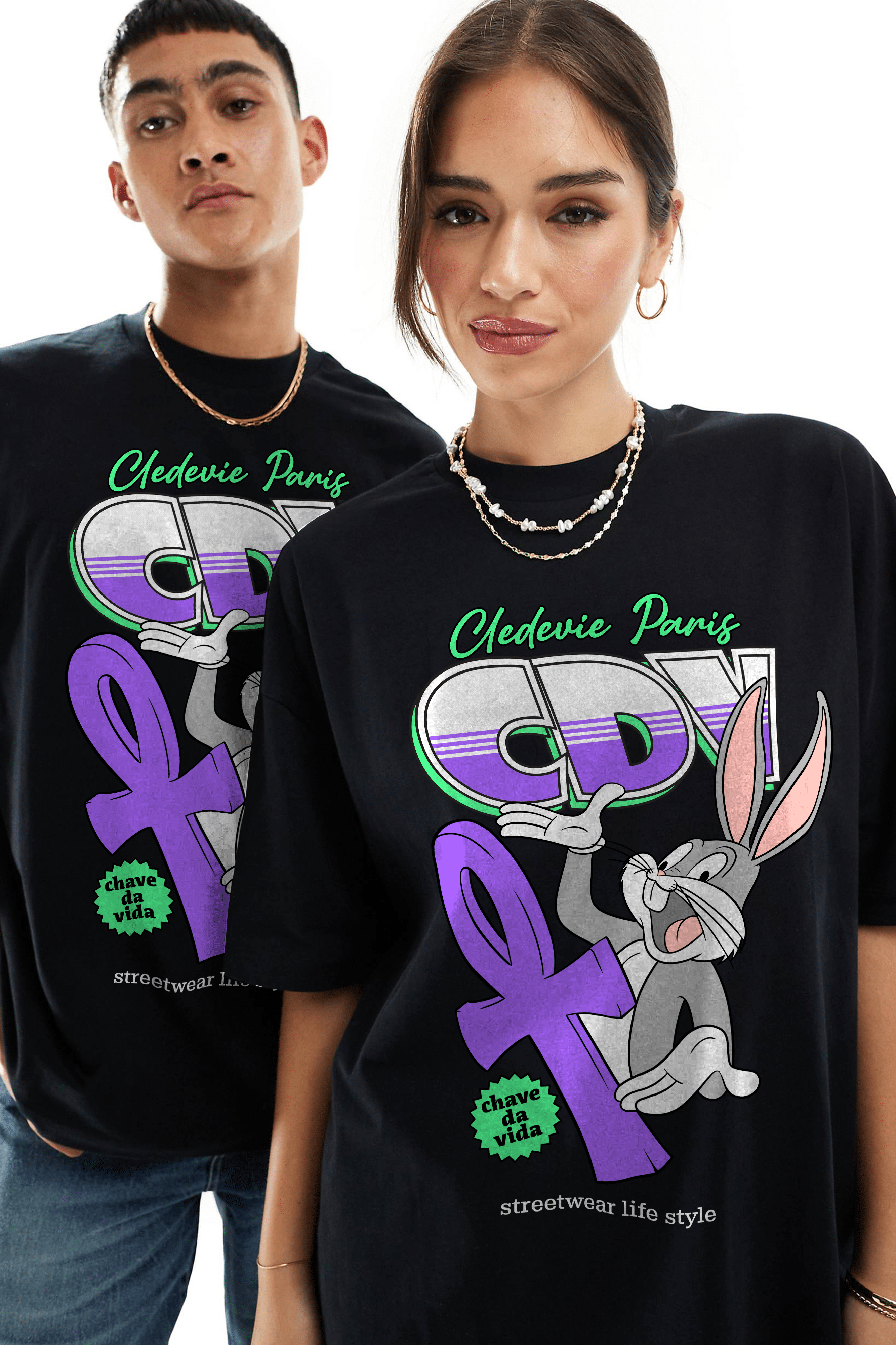 Camiseta Streetwear - Pernalonga