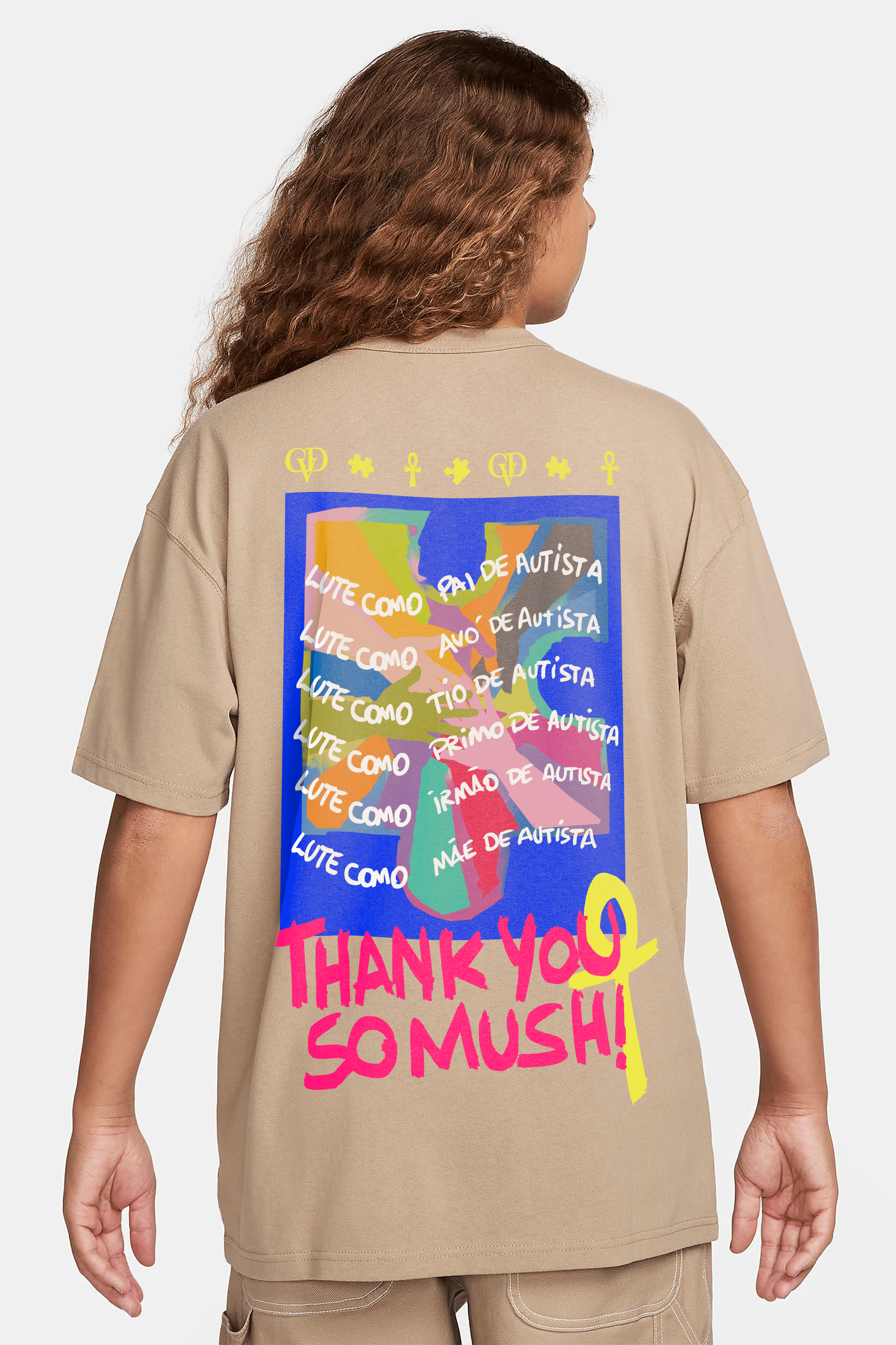 Camiseta Streetwear - Unidos Autismo