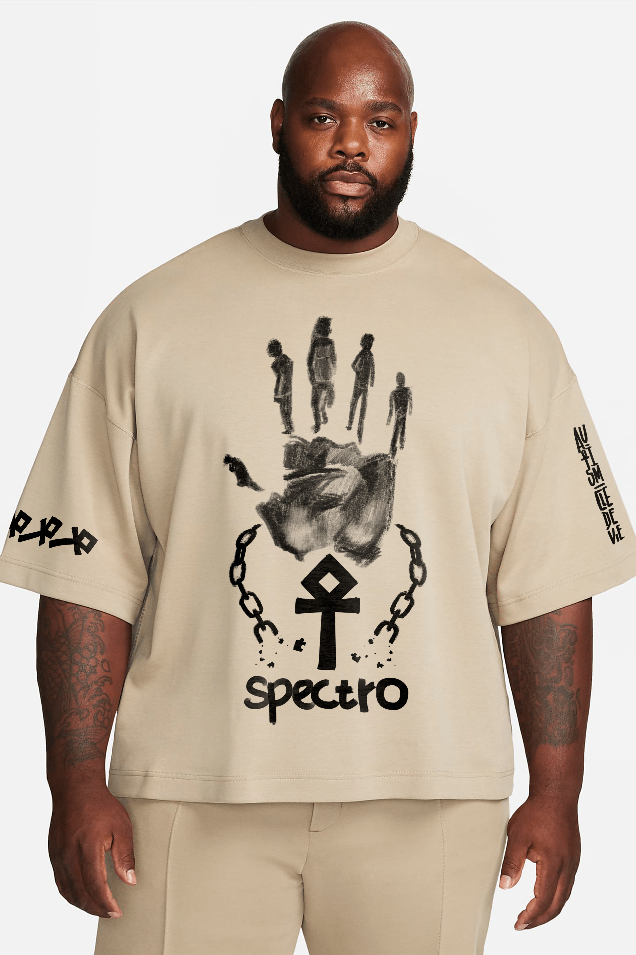 Camiseta Oversized - Barreiras Autismo