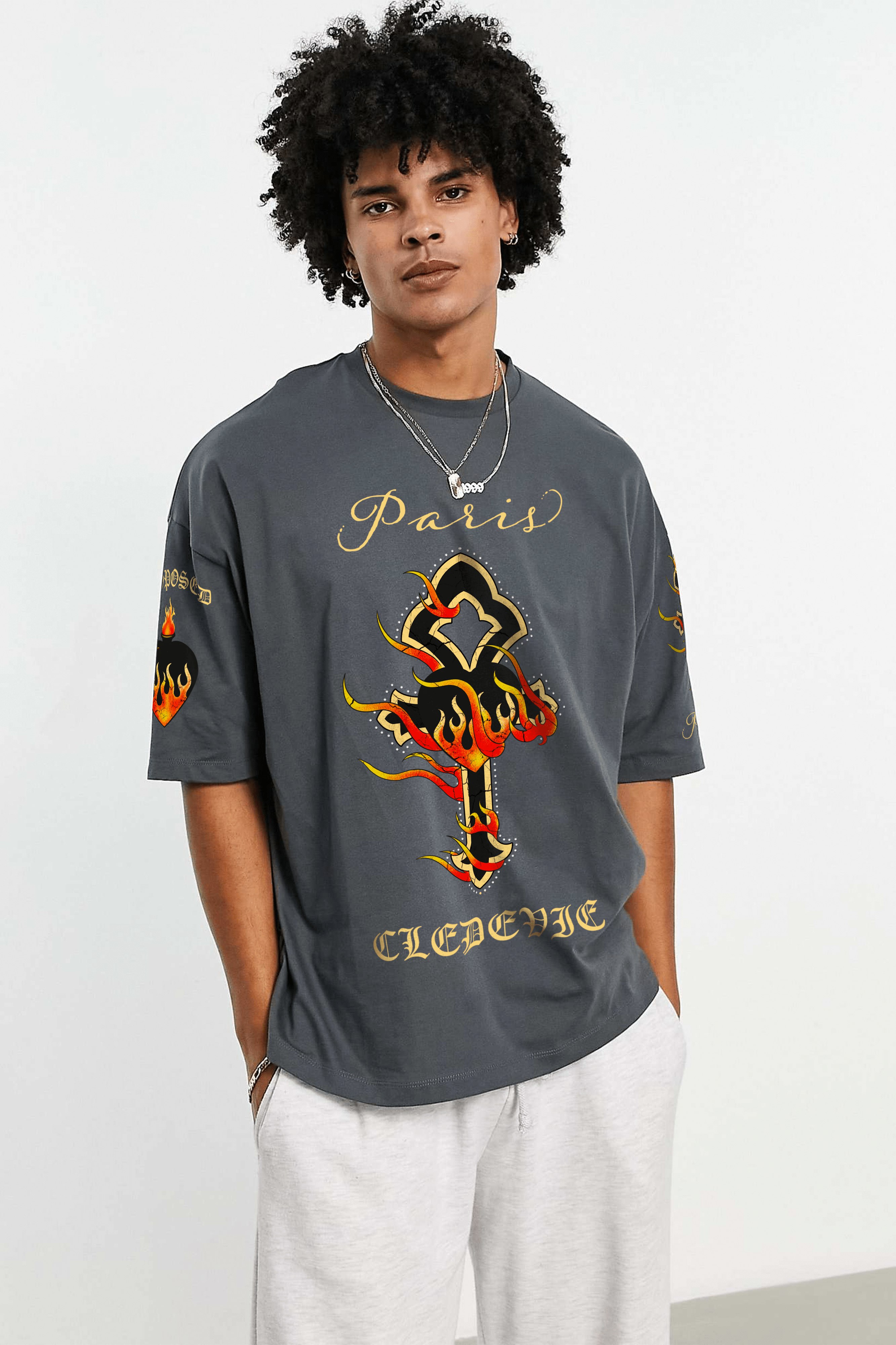 Camiseta Oversized - Vida