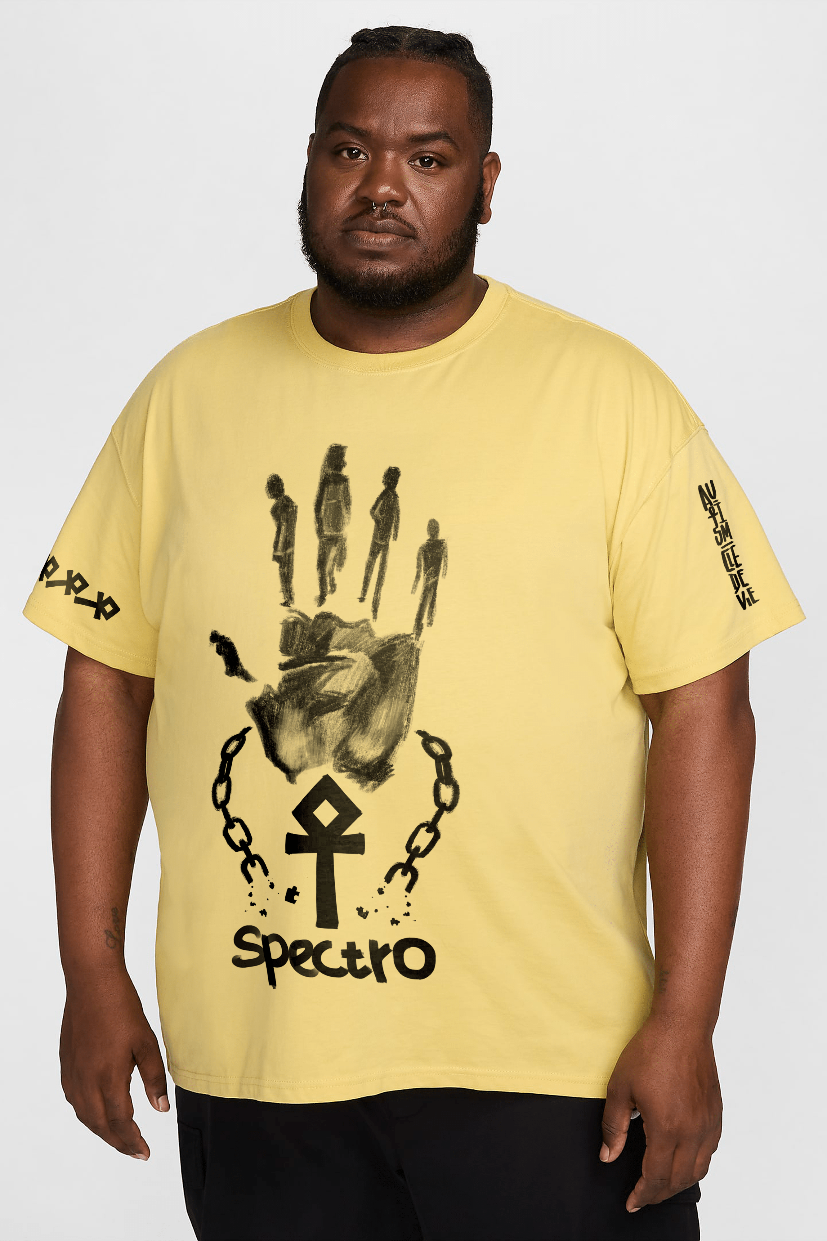 Camiseta Oversized - Barreiras Autismo