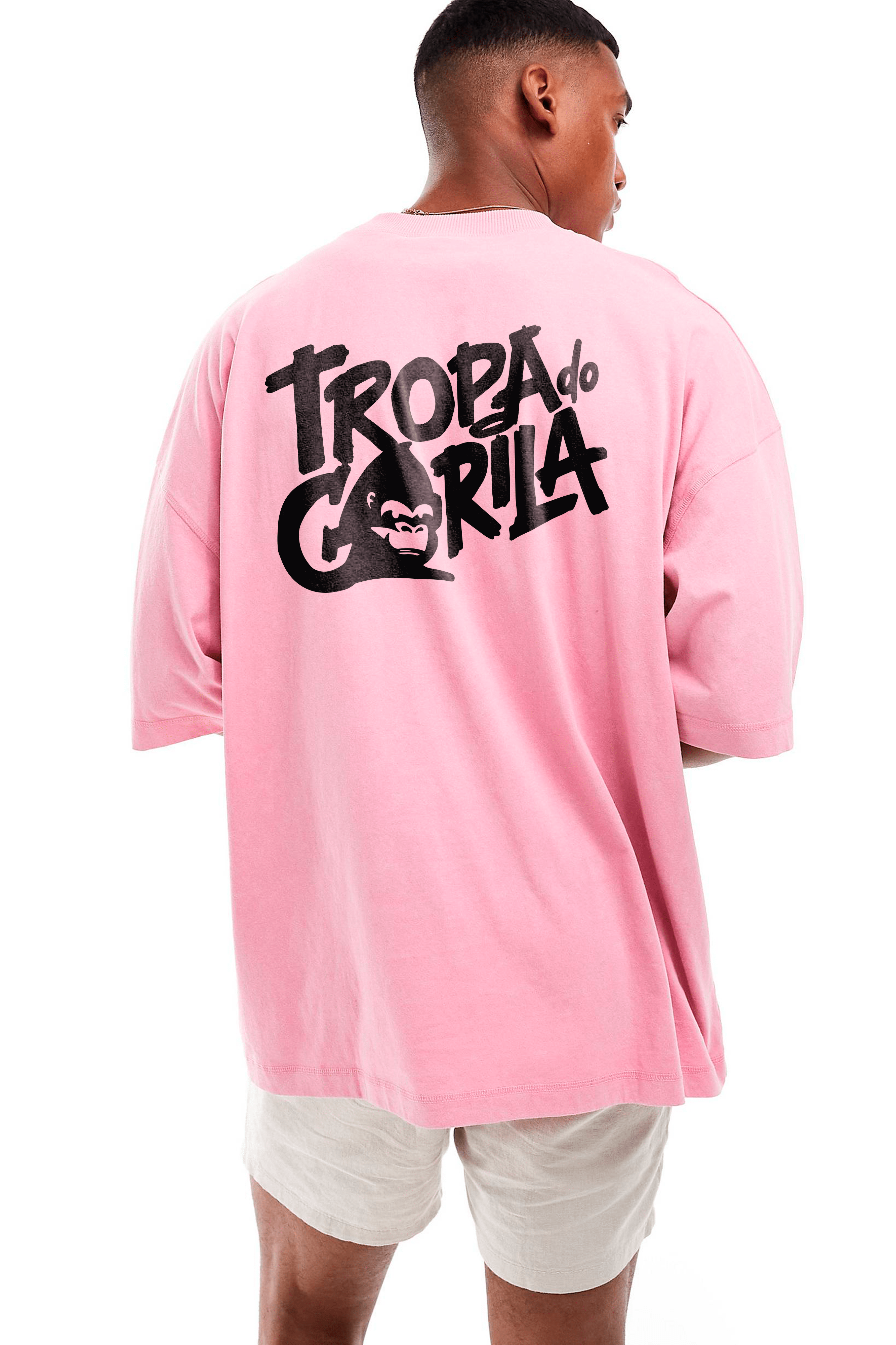 Camiseta Streetwear - Tropa Do Gorila