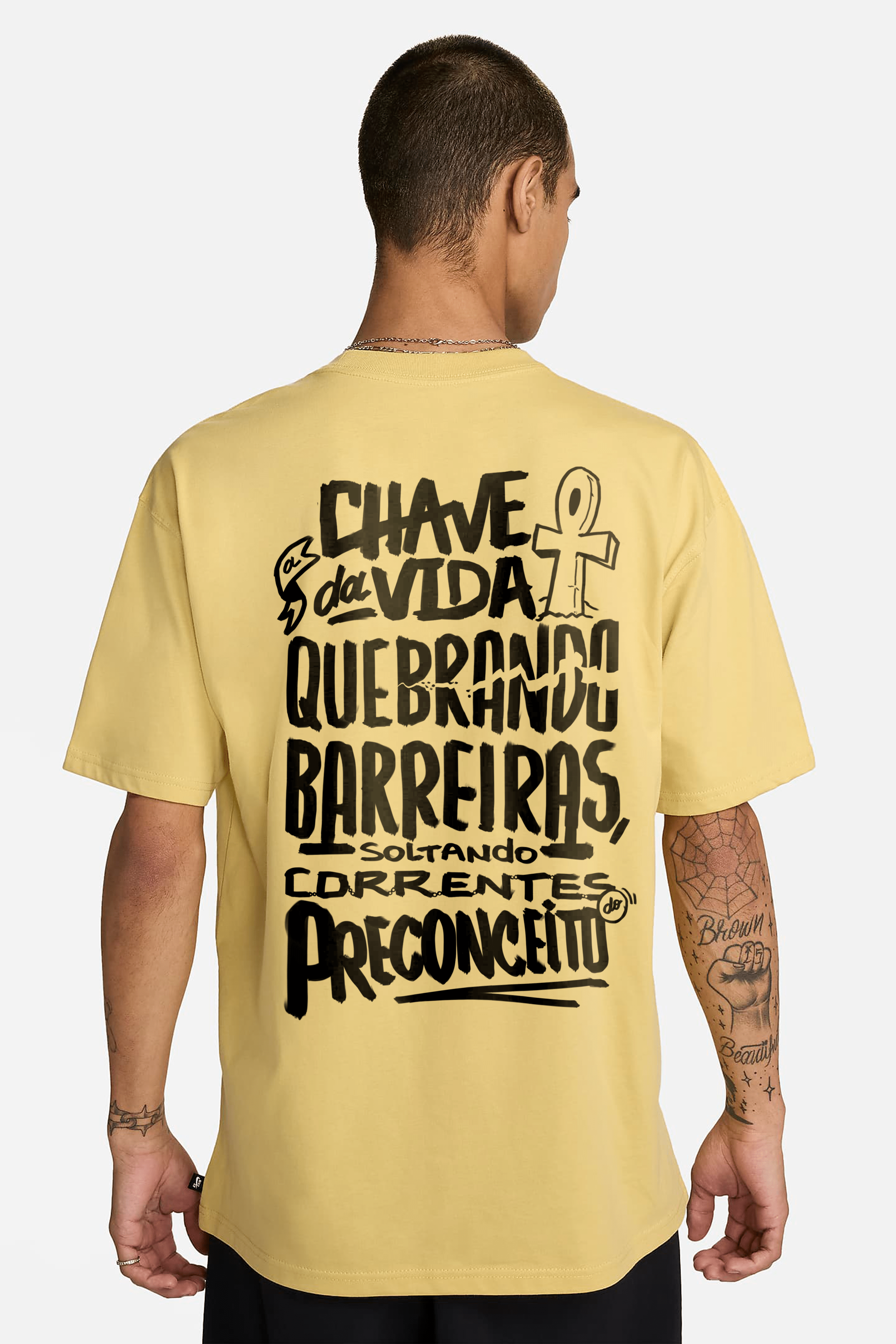 Camiseta Oversized - Barreiras Autismo