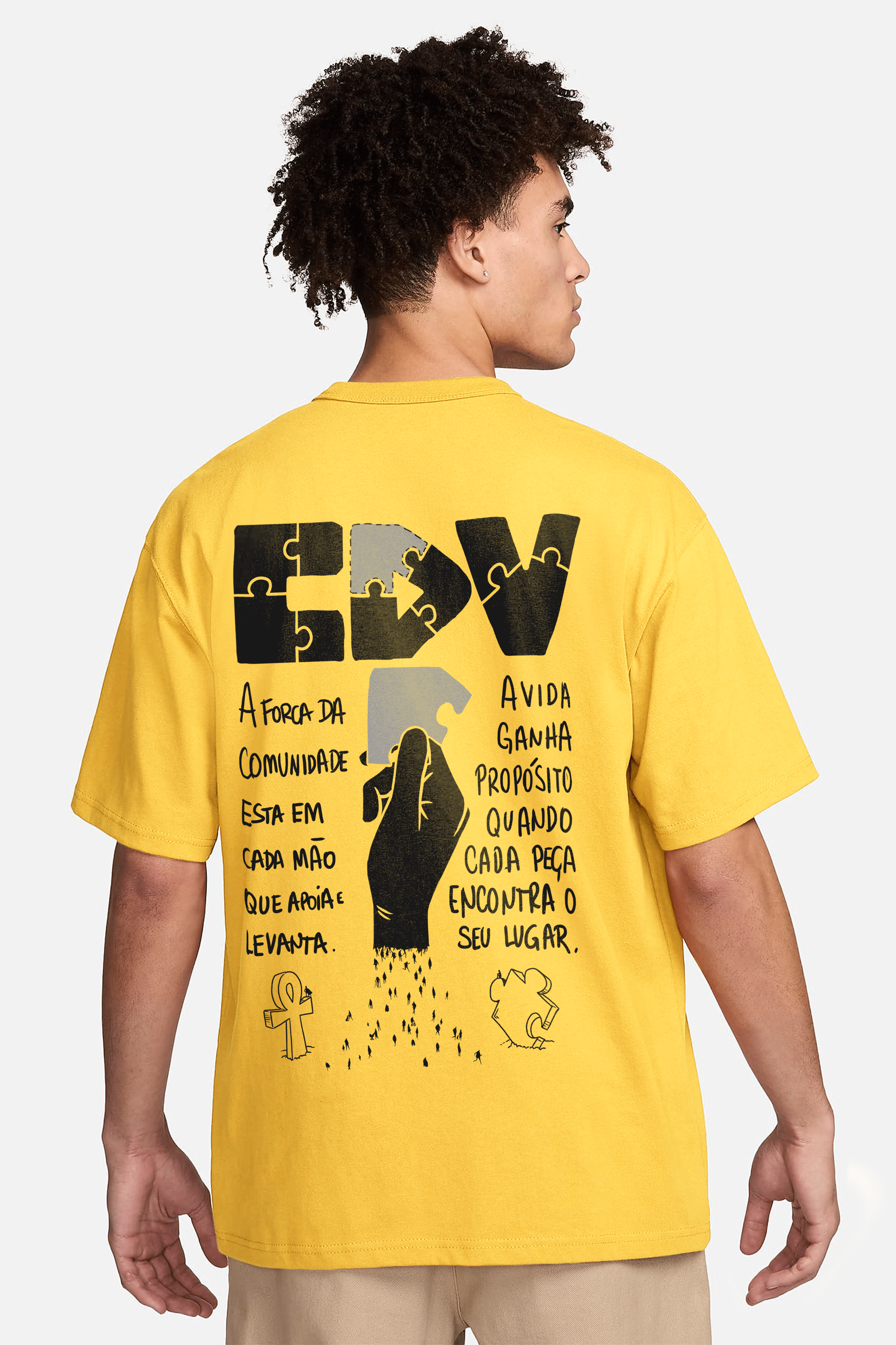 Camiseta Oversized - Comunidade Autismo