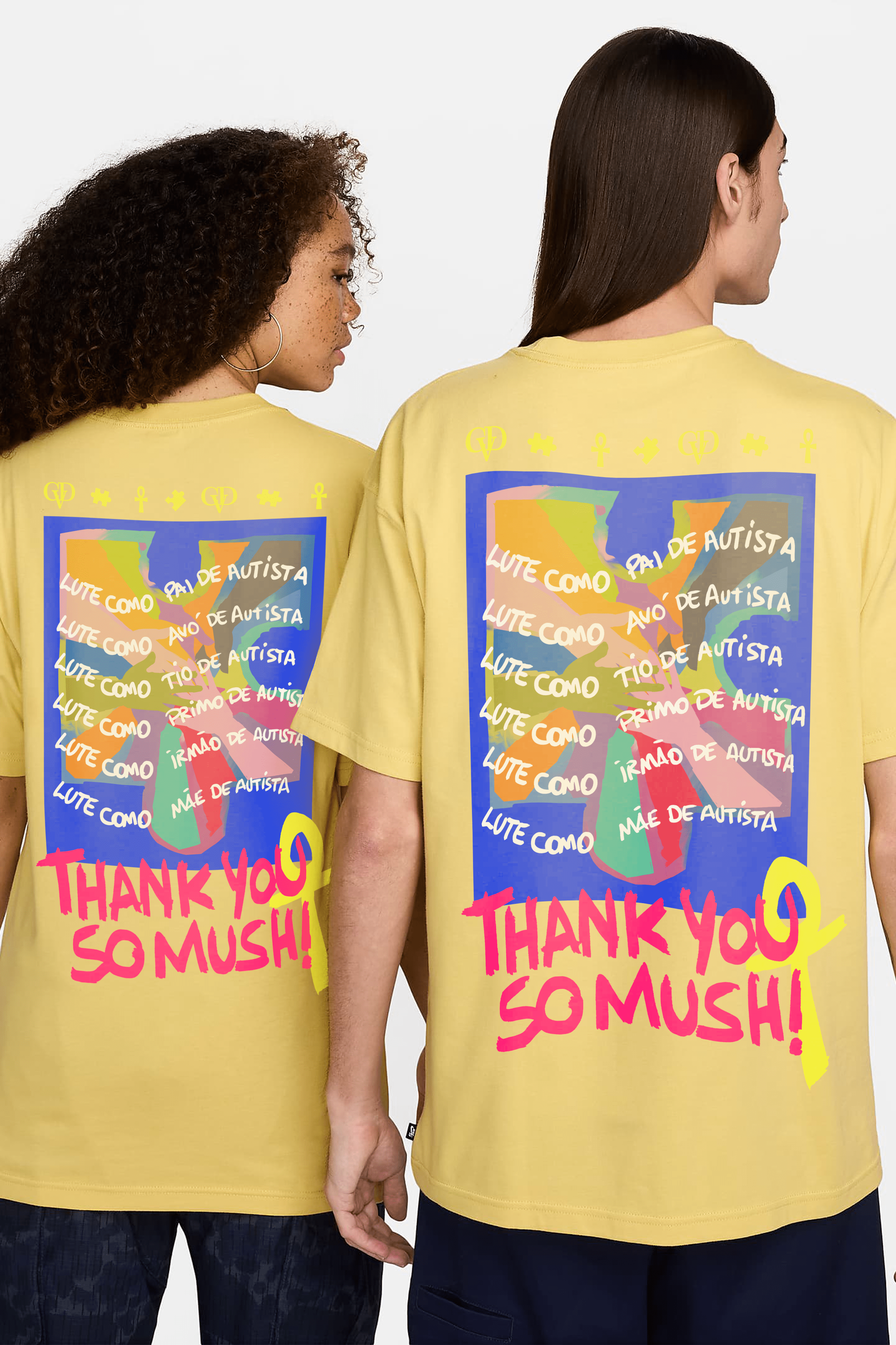 Camiseta Streetwear - Unidos Autismo