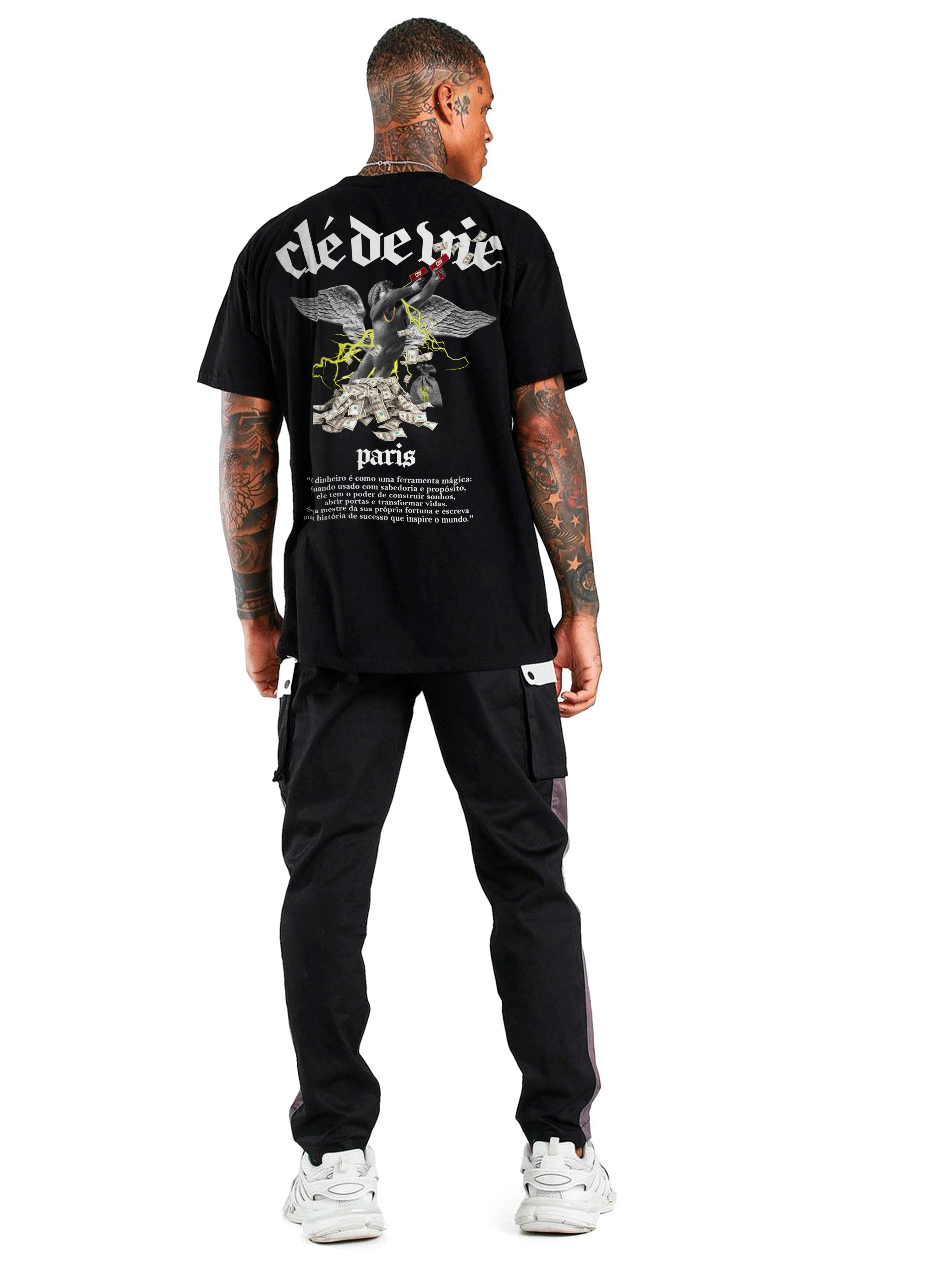 Camiseta Oversized - Anjos