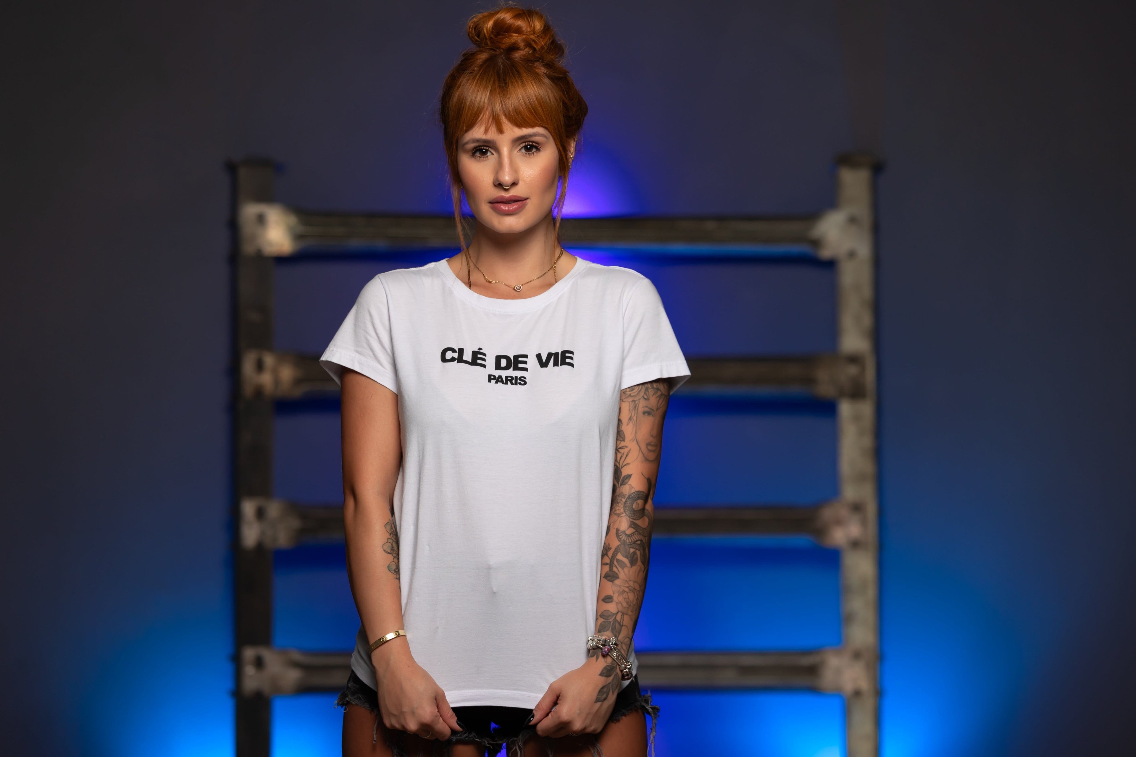 Camiseta Feminina - Bicolor