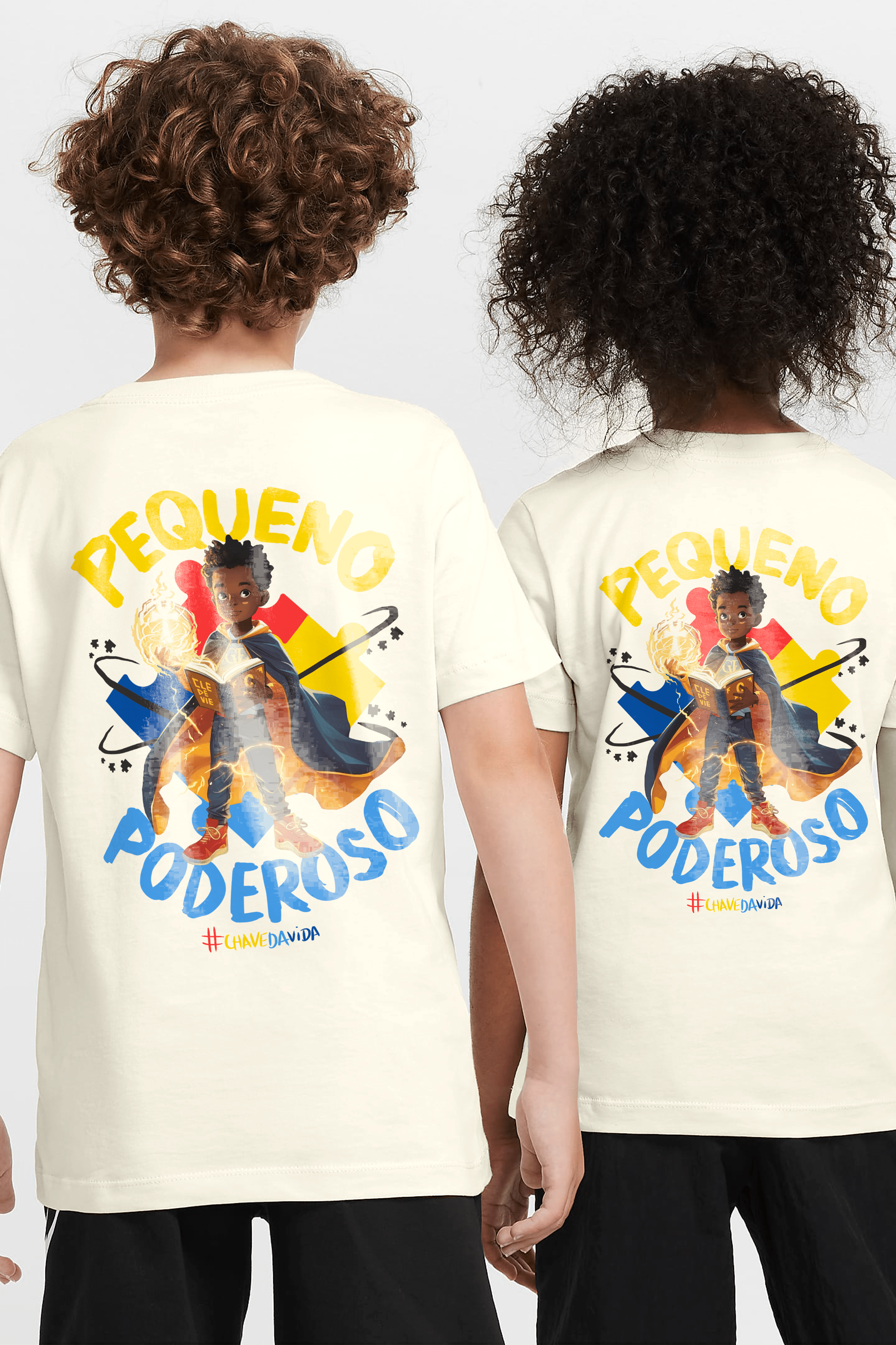 Camiseta Kids - Pequeno Poderoso Autismo
