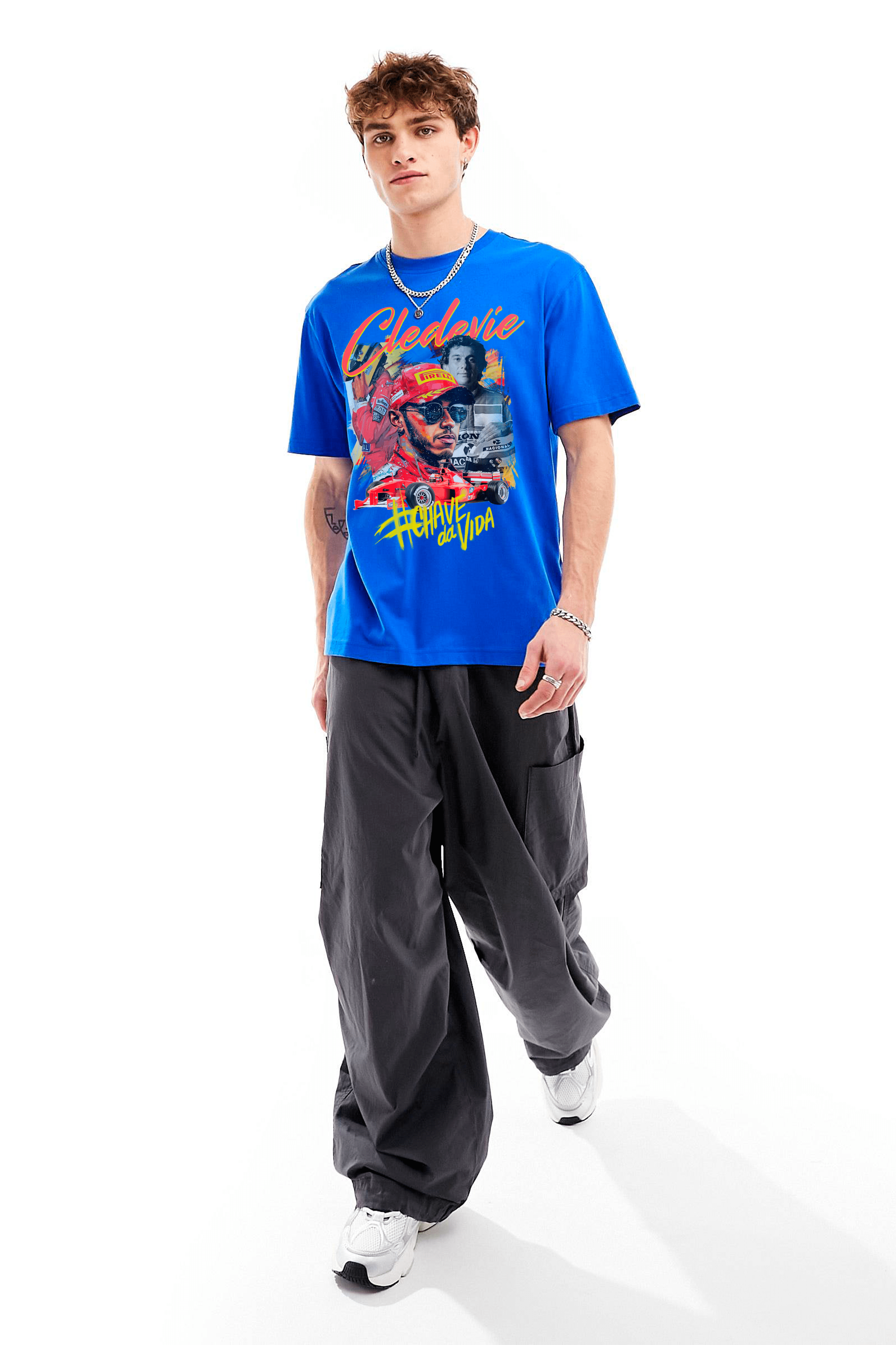 Camiseta Streetwear - Lewis Hamilton