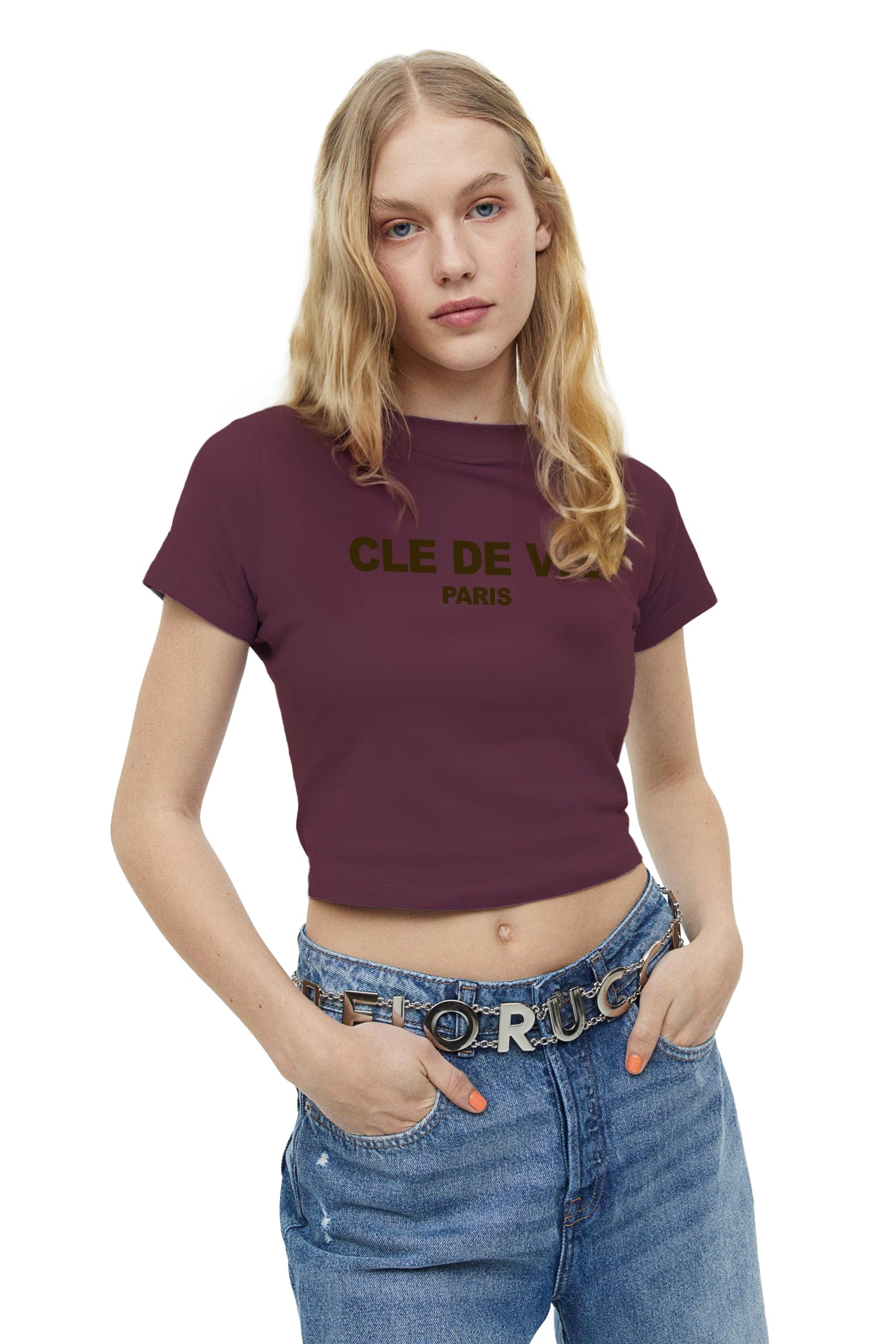 Cropped Stoned - Bicolor