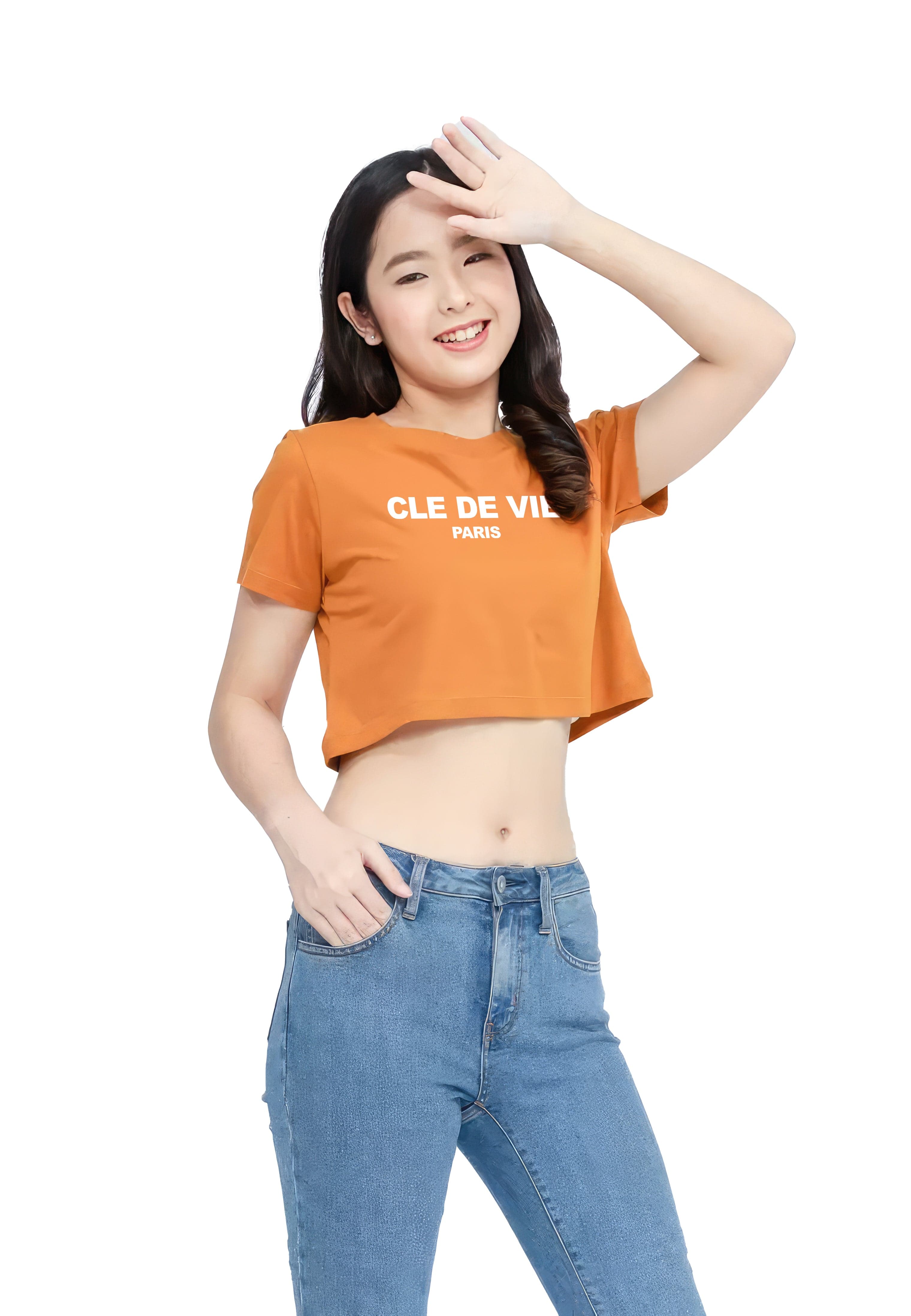 Cropped Stoned - Bicolor