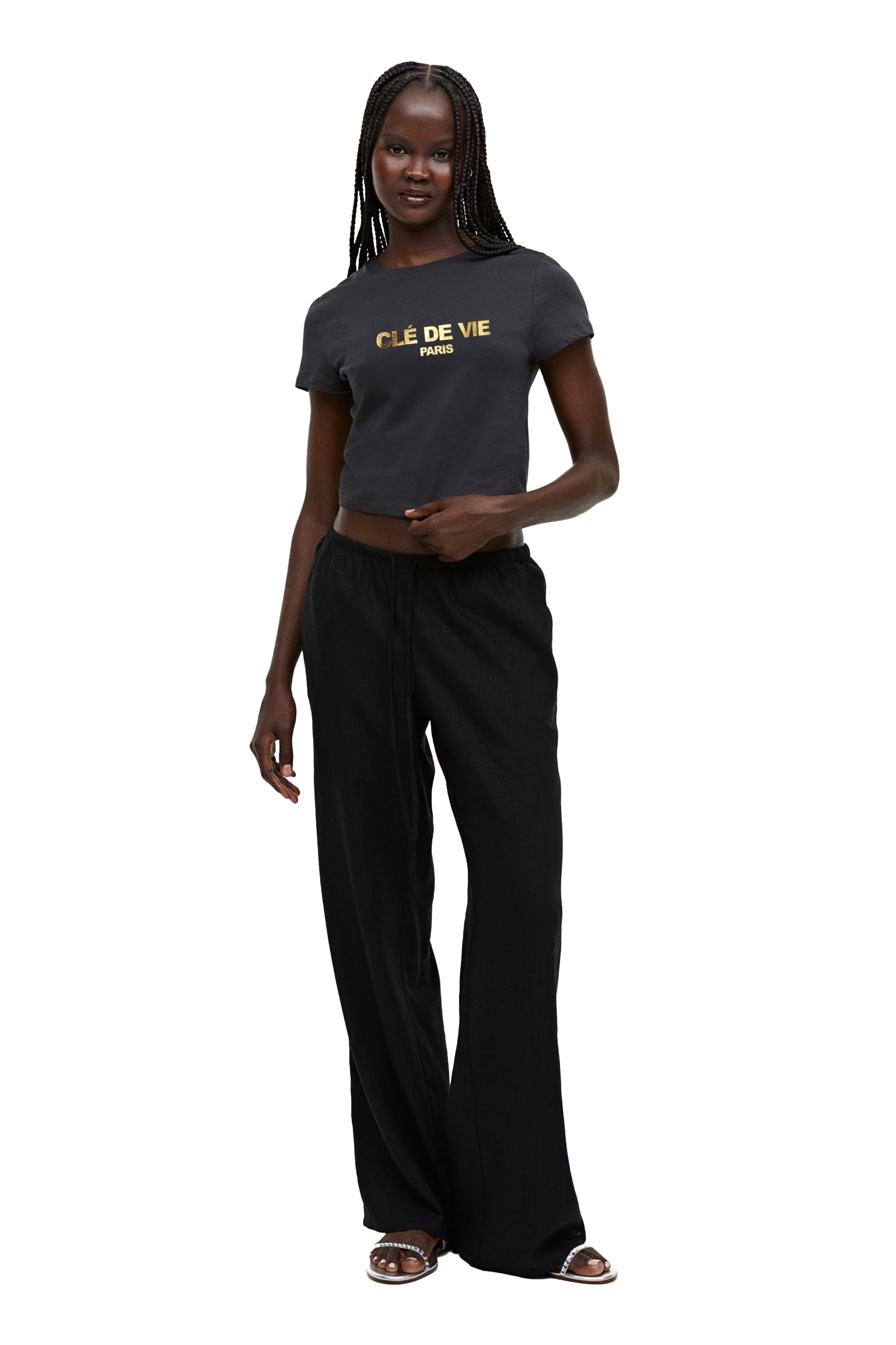 Cropped Stoned - Bicolor