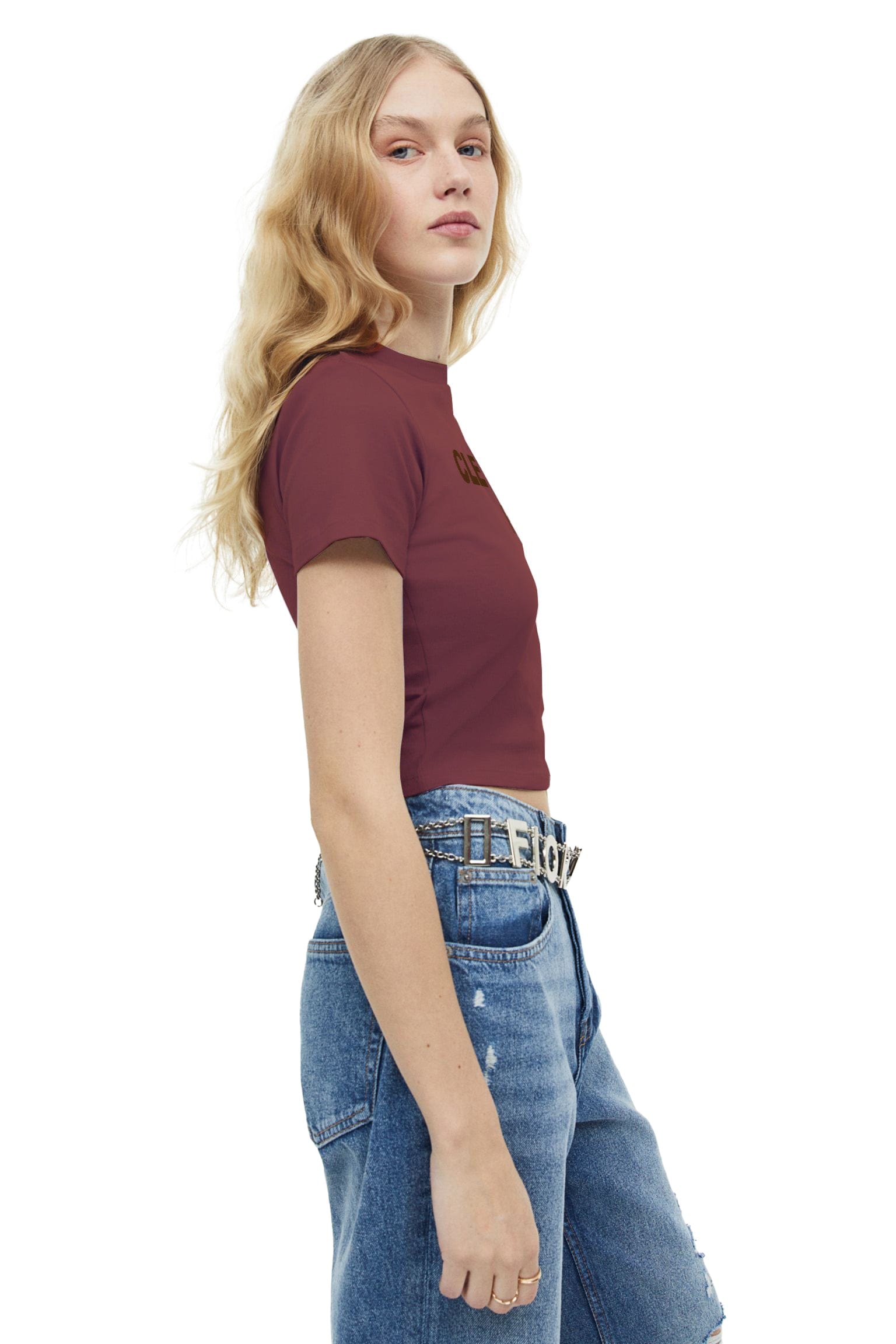 Cropped Stoned - Bicolor