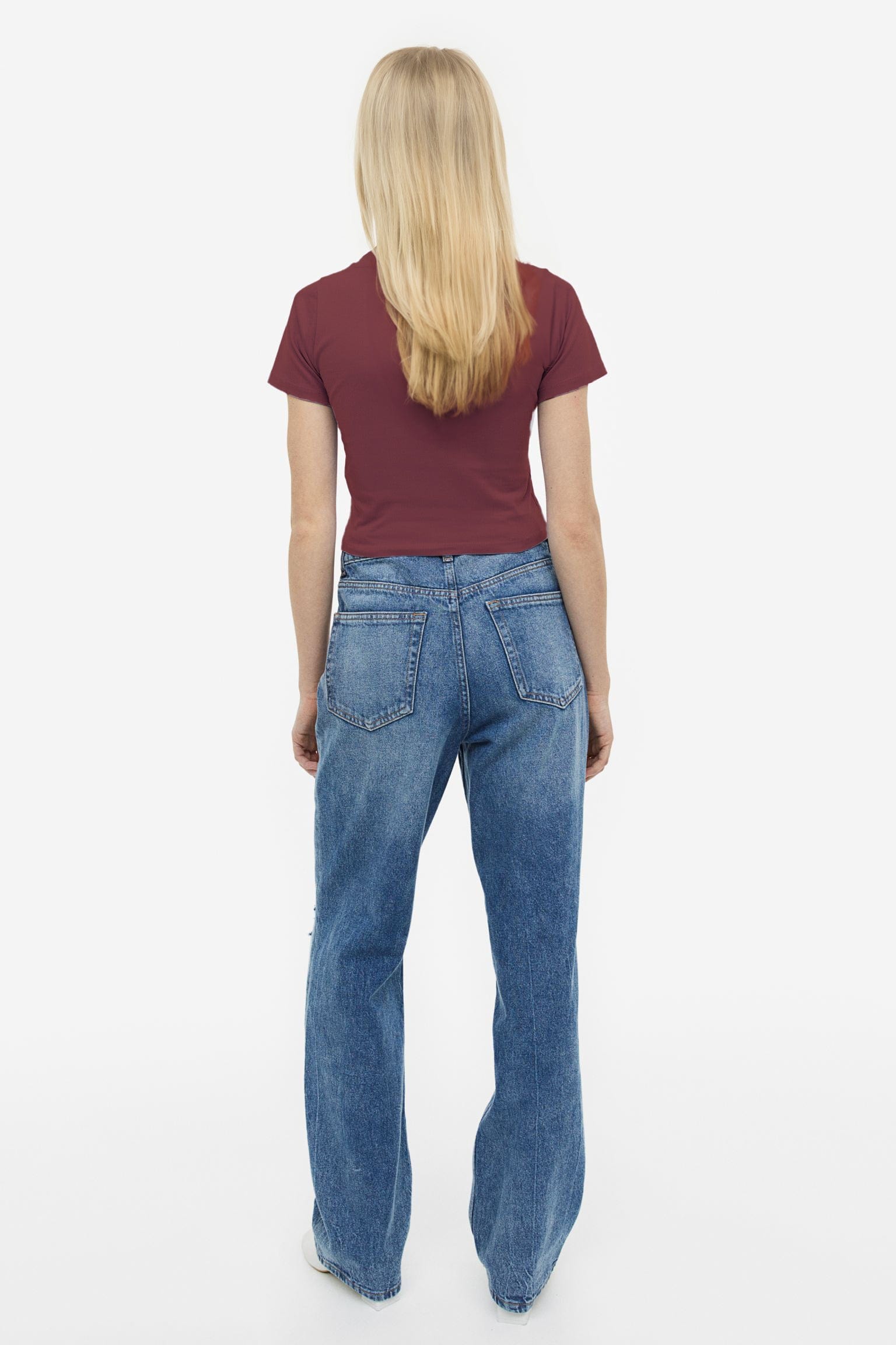 Cropped Stoned - Bicolor