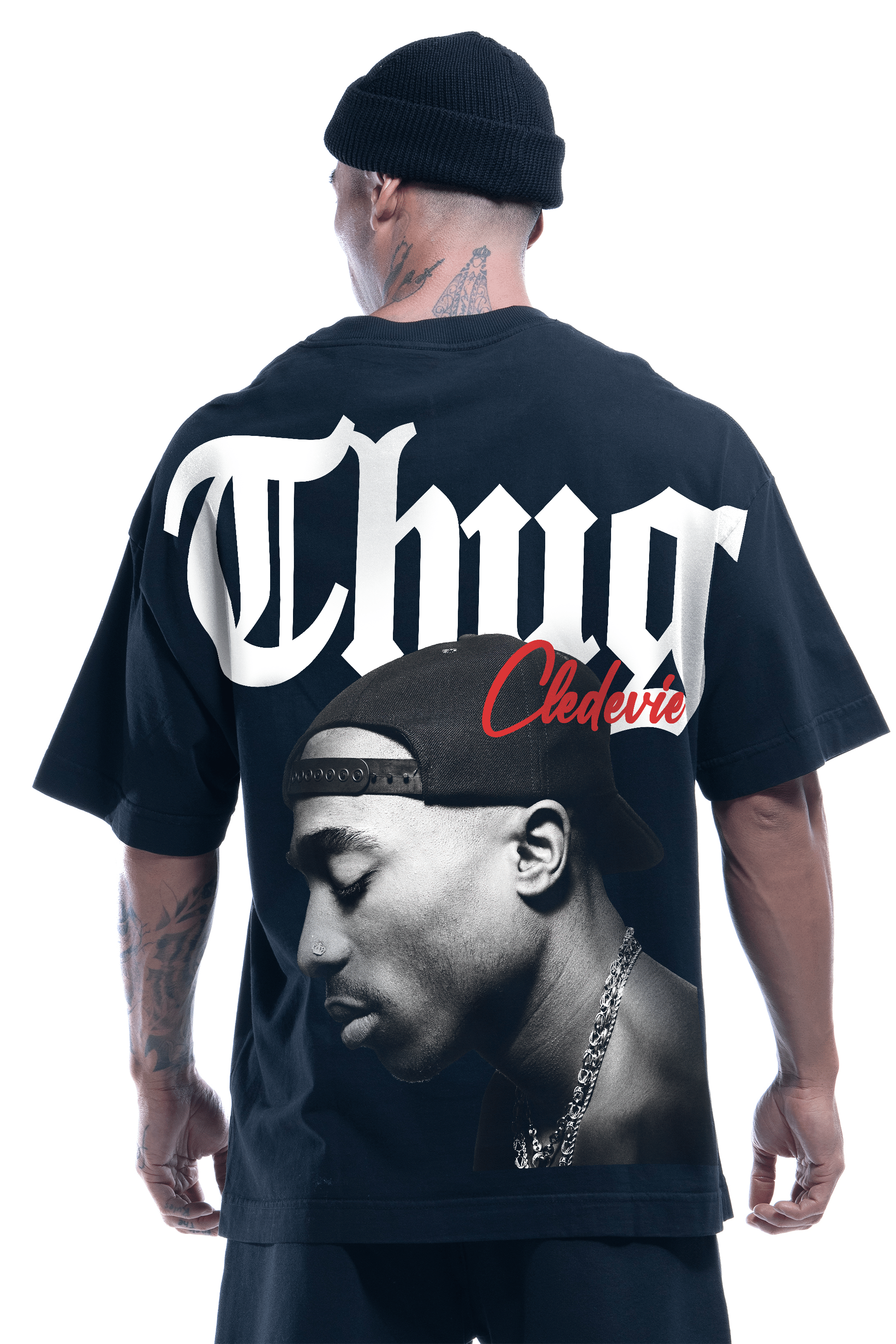Camiseta Oversized - Drop 2Pac Thug